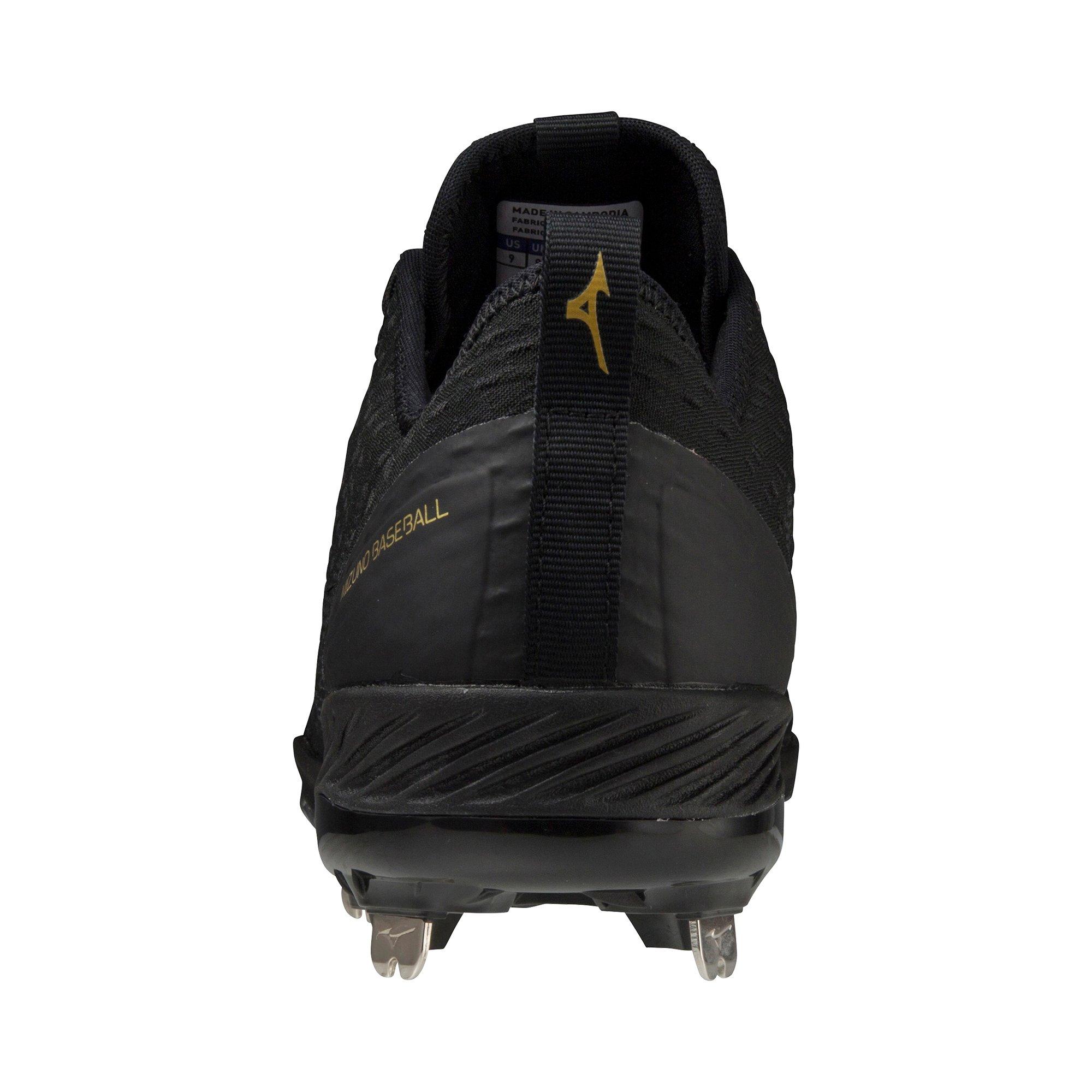 Mizuno Dominant 4 "Black" Men's Baseball Cleat - BLACK Thumbnail View 5