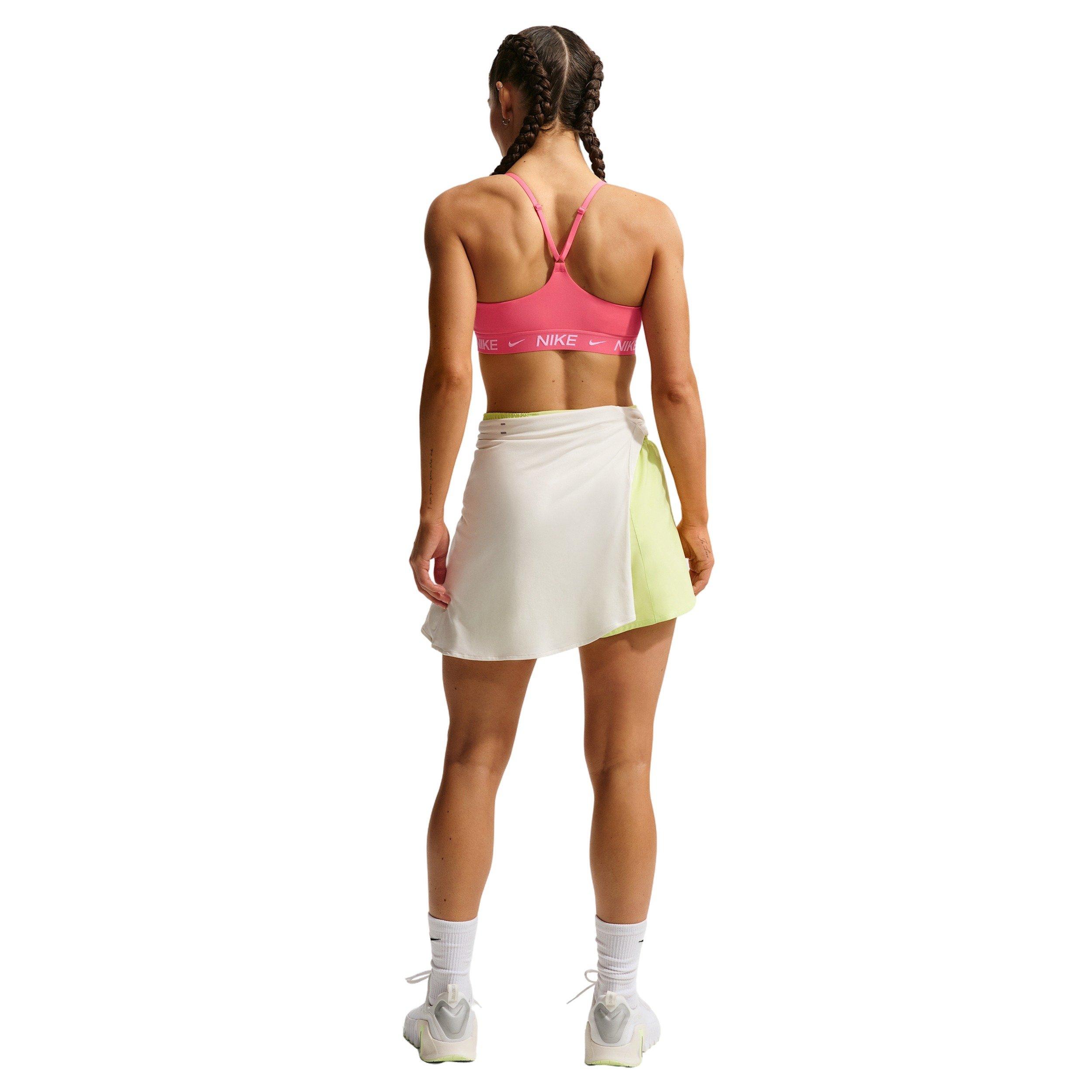 Nike Women's Indy Light Support Padded Adjustable Sports Bra - Coral - CORAL Thumbnail View 5