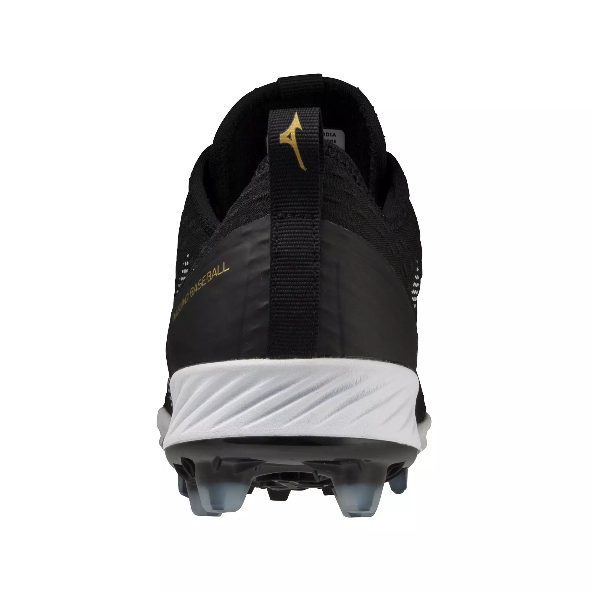 Mizuno Dominant 4 TPU "Black/White" Men's Baseball Cleat - BLACK/WHITE