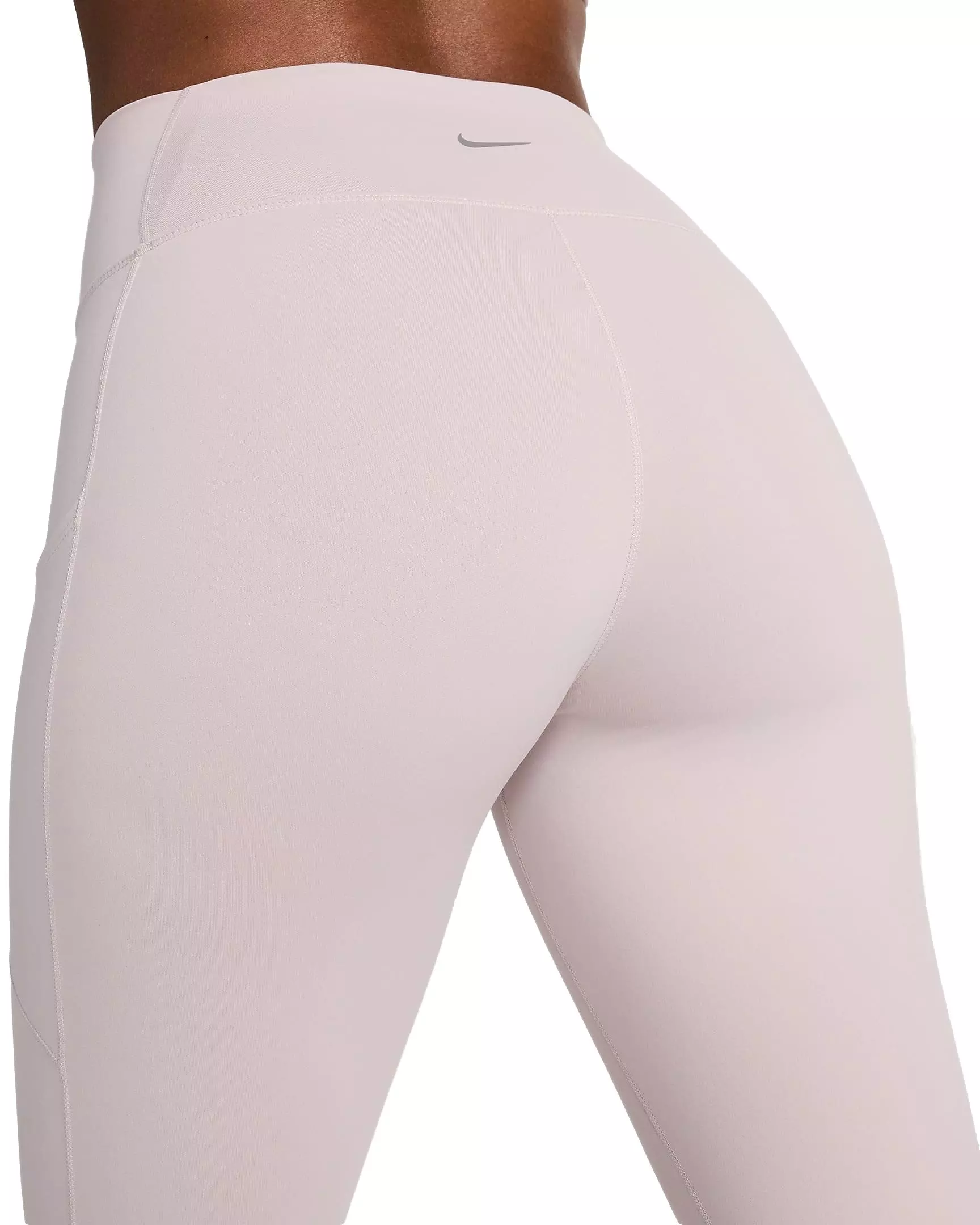 Nike Women's One High-Waisted 7/8 Leggings with Pockets - LIGHT PURPLE