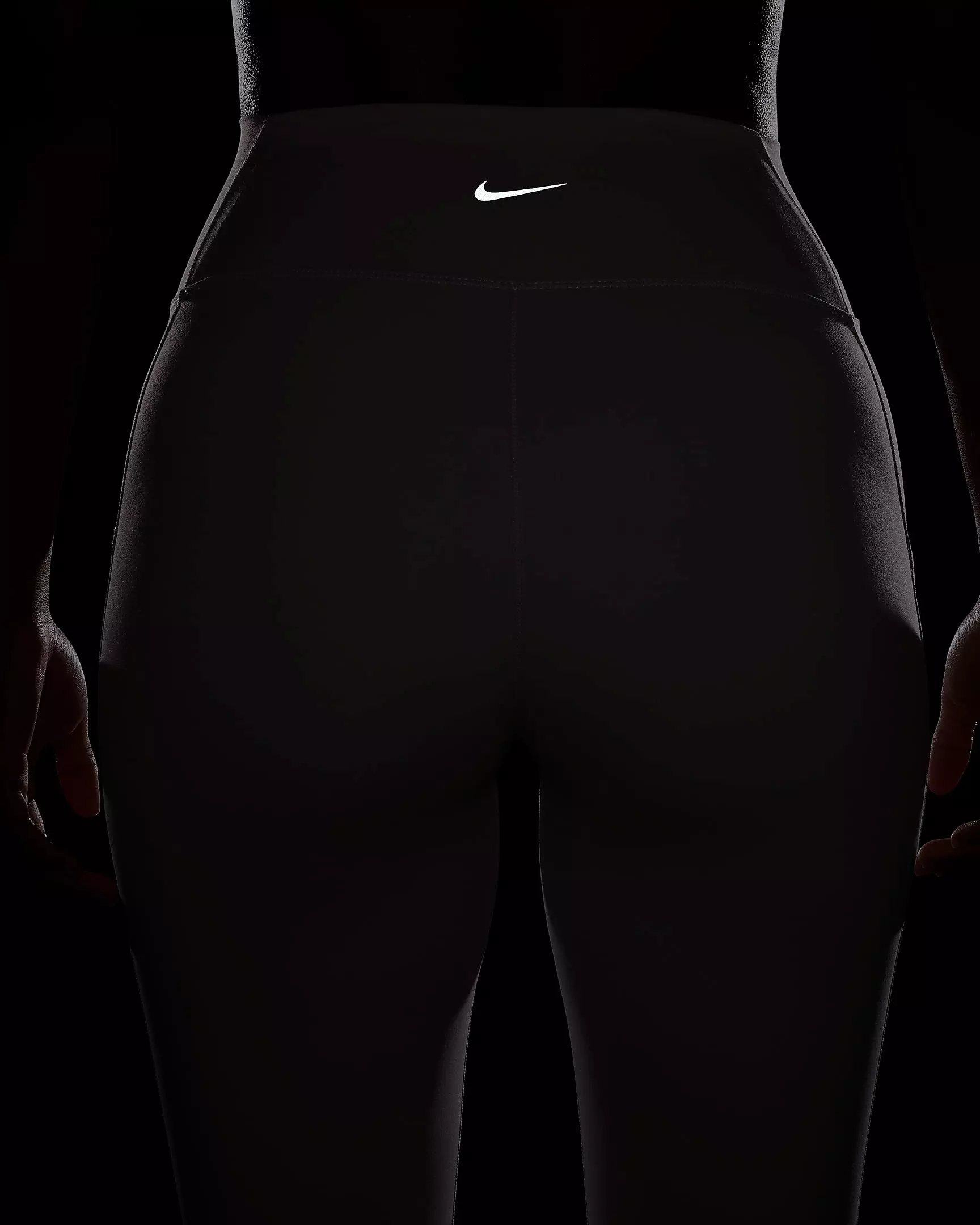 Nike Women's One High-Waisted 7/8 Leggings with Pockets - LIGHT PURPLE