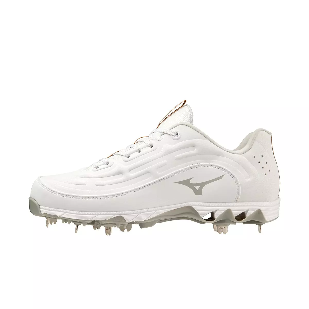 Mizuno 9-Spike Ambition 3 "White" Men's Baseball Cleat - WHITE