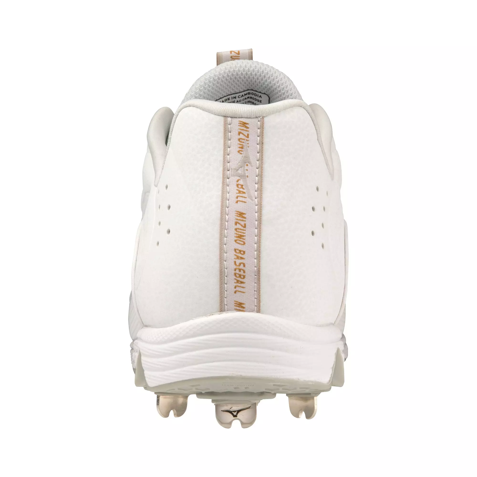 Mizuno 9-Spike Ambition 3 "White" Men's Baseball Cleat - WHITE