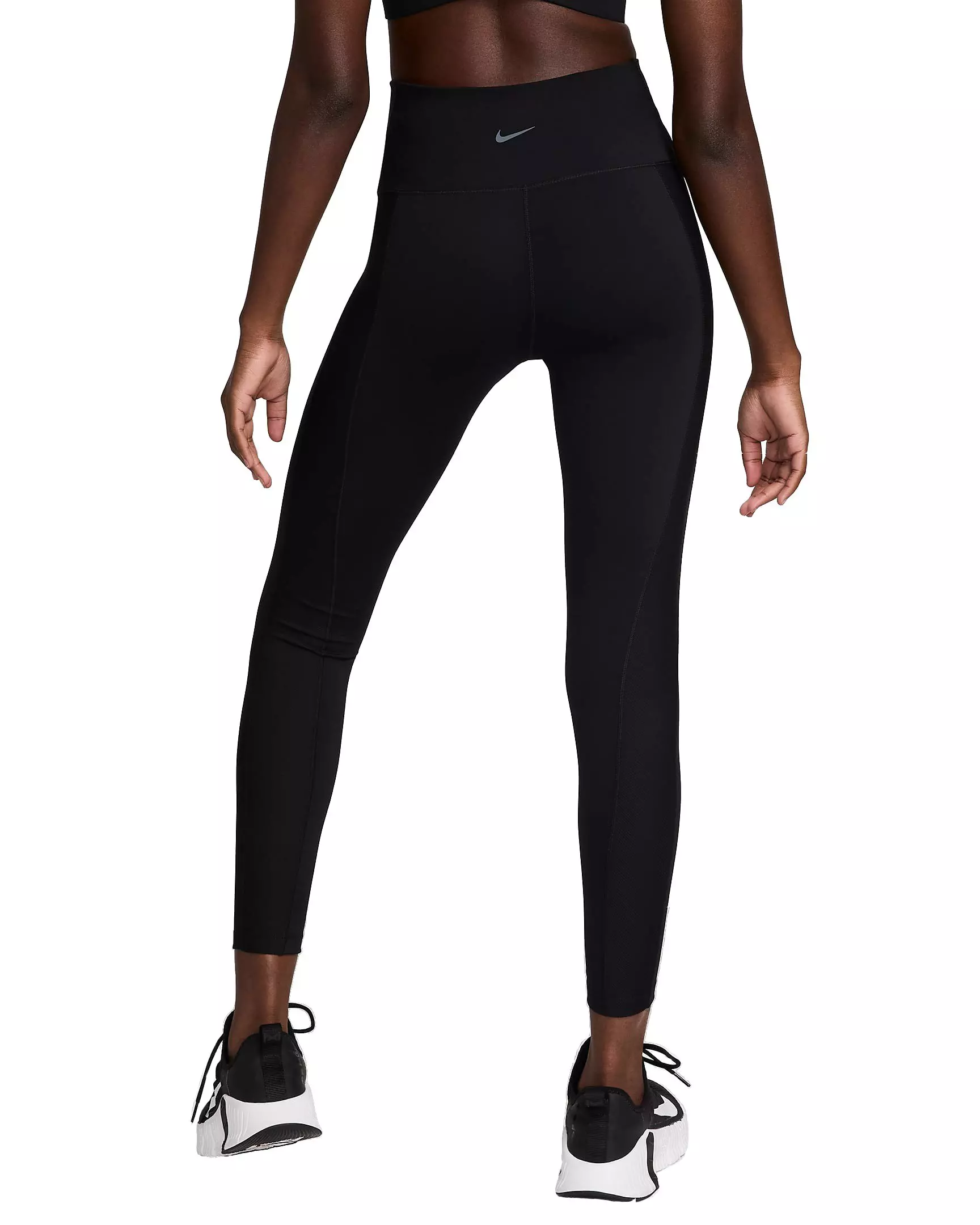 Nike Women's One Wrap High-Waisted 7/8 Leggings - BLACK