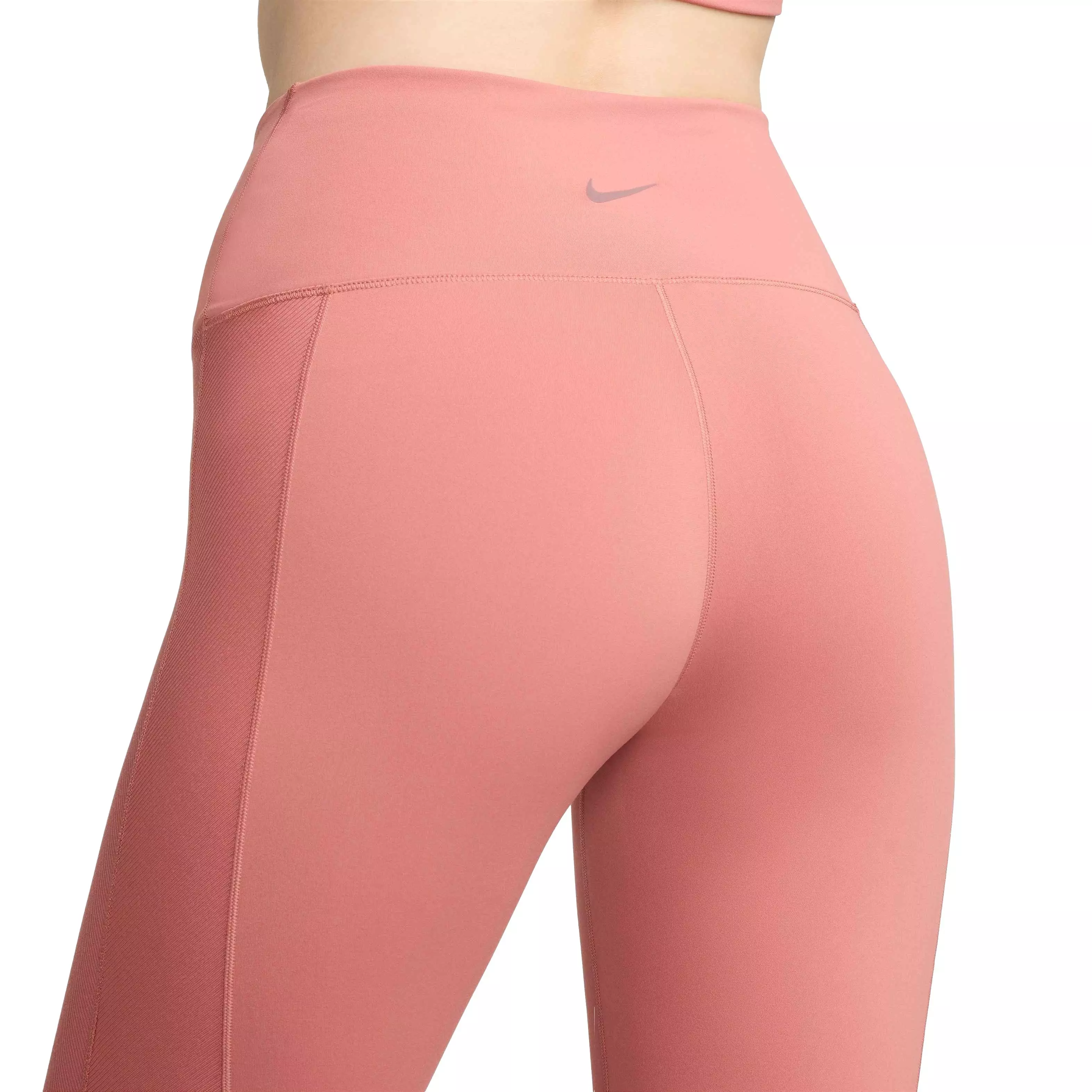 Nike Women's One Wrap High-Waisted 7/8 Leggings - PINK