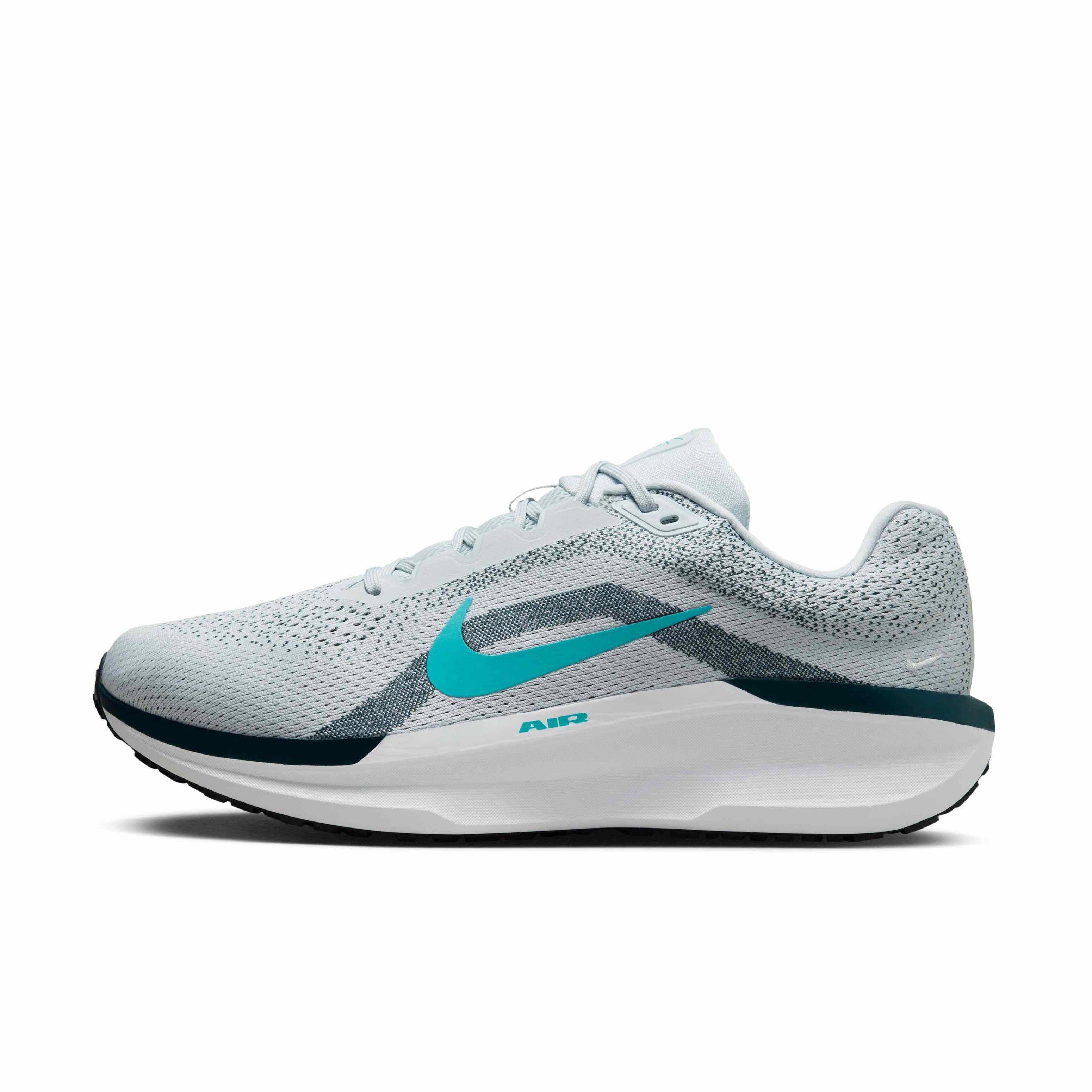 Nike Winflo 11 Men's "Pure Platinum/Armory Navy/Photon Dust/Dusty Cactus" Wide Running Shoe