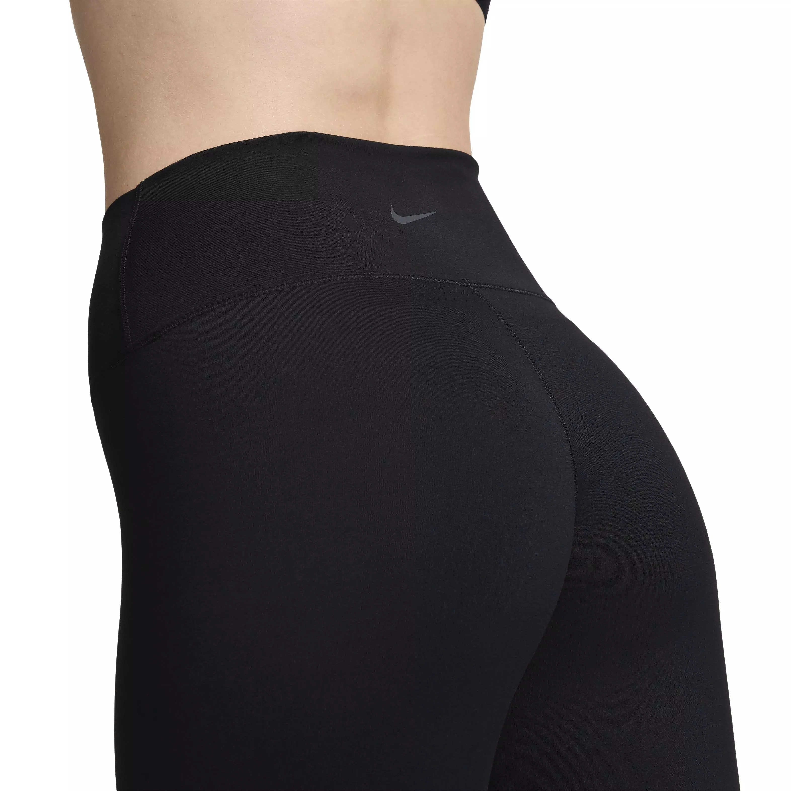 Nike Women's One High-Waisted Crop Leggings - BLACK
