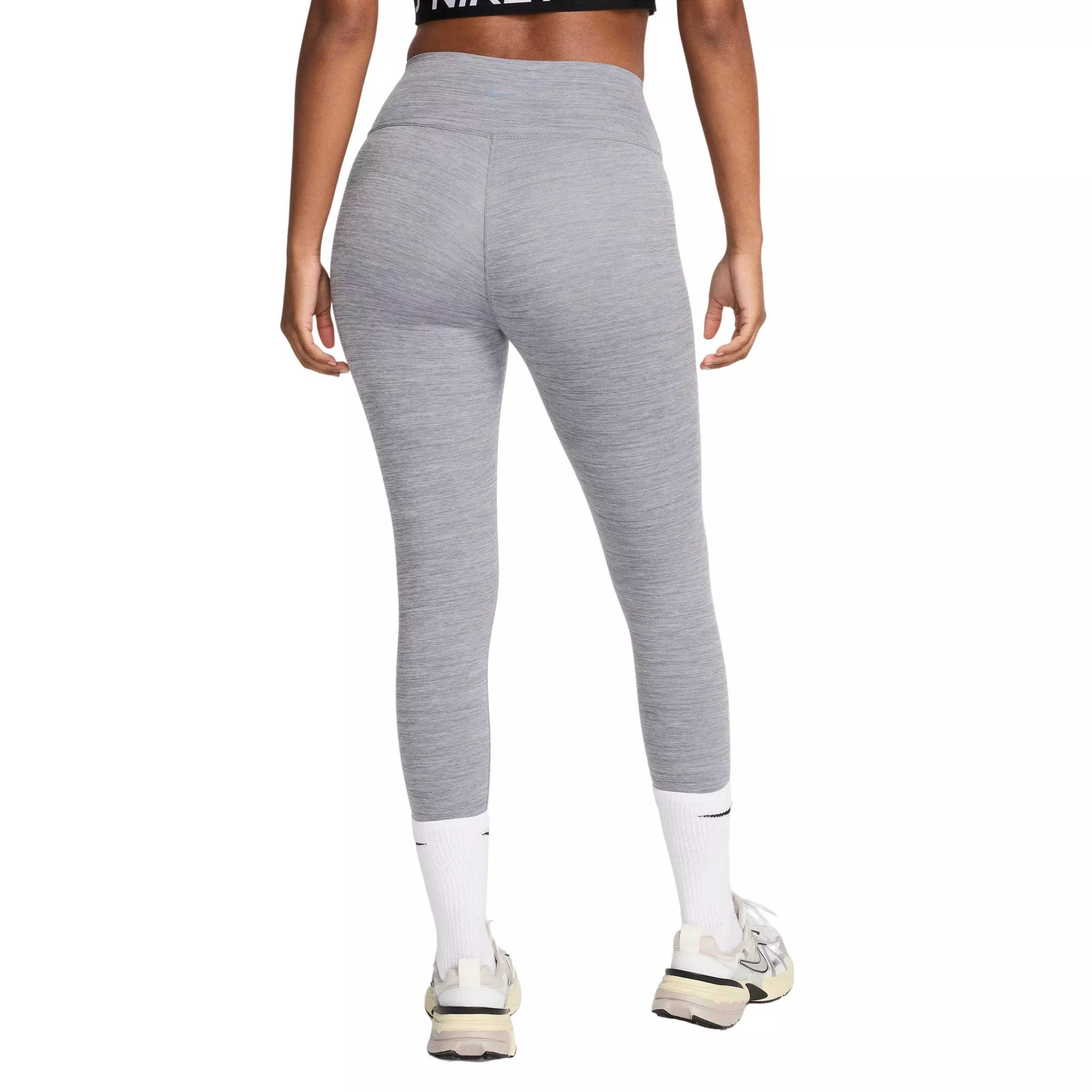 Nike Women's One High-Waisted Crop Leggings - GREY