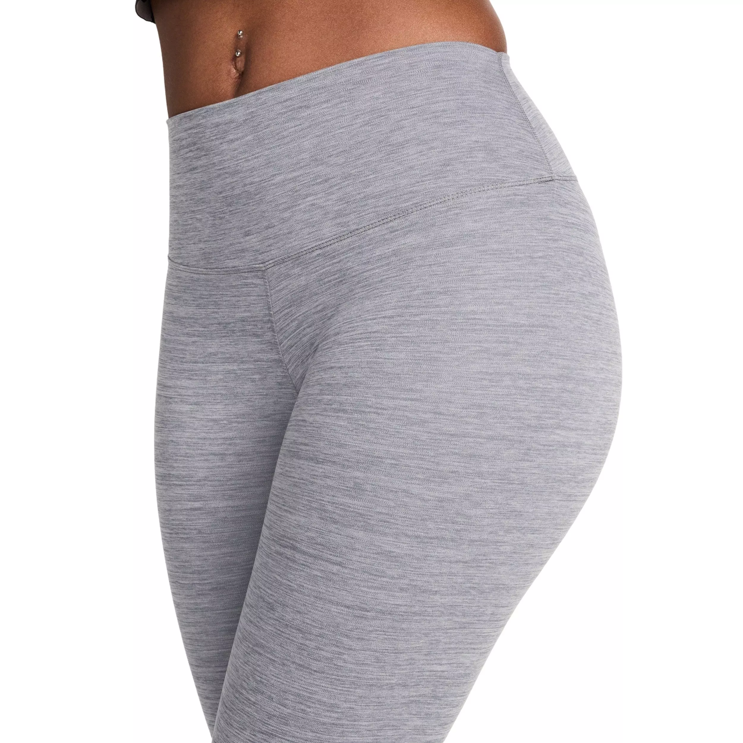 Nike Women's One High-Waisted Crop Leggings - GREY