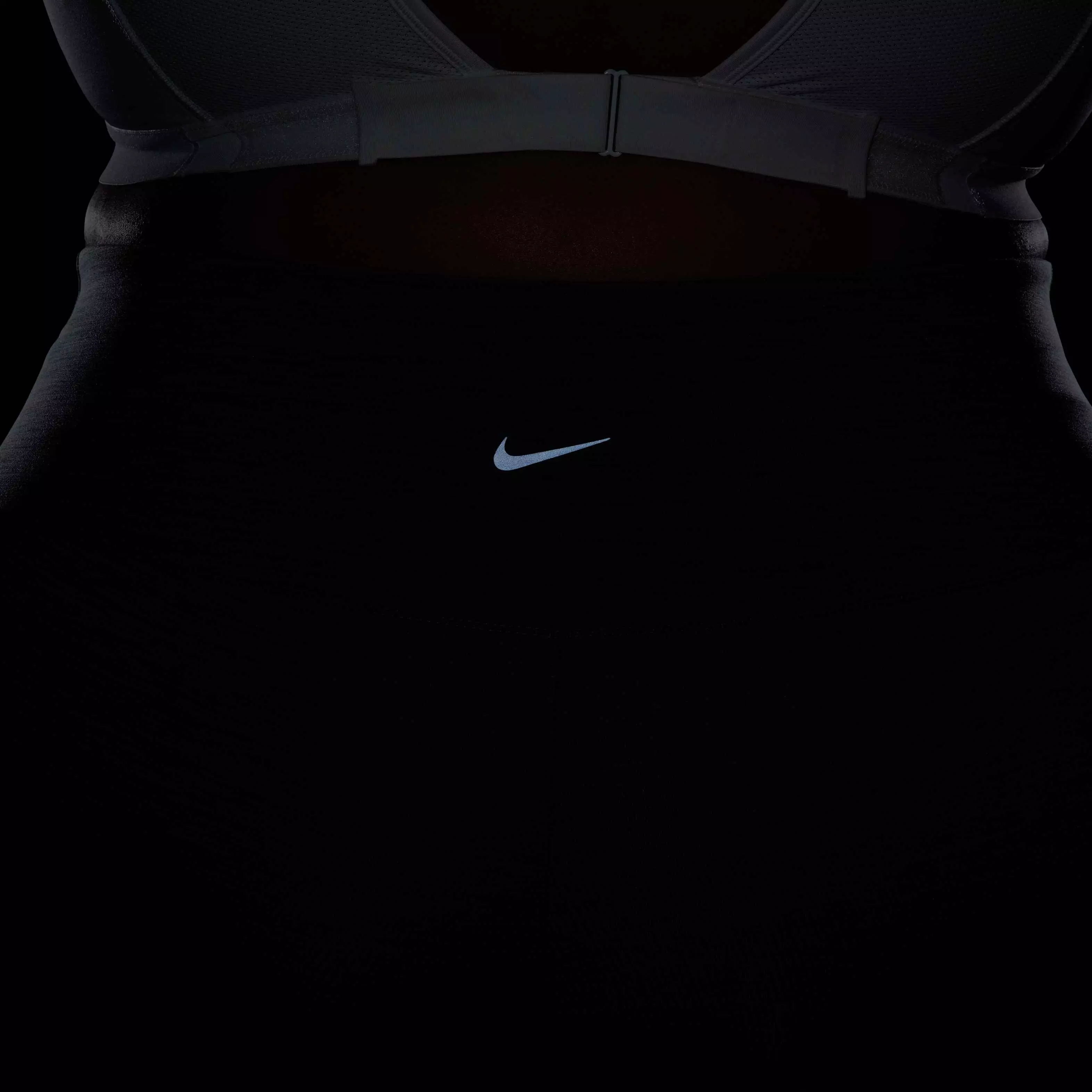 Nike Women's One High Waisted Crop Leggings - GREY