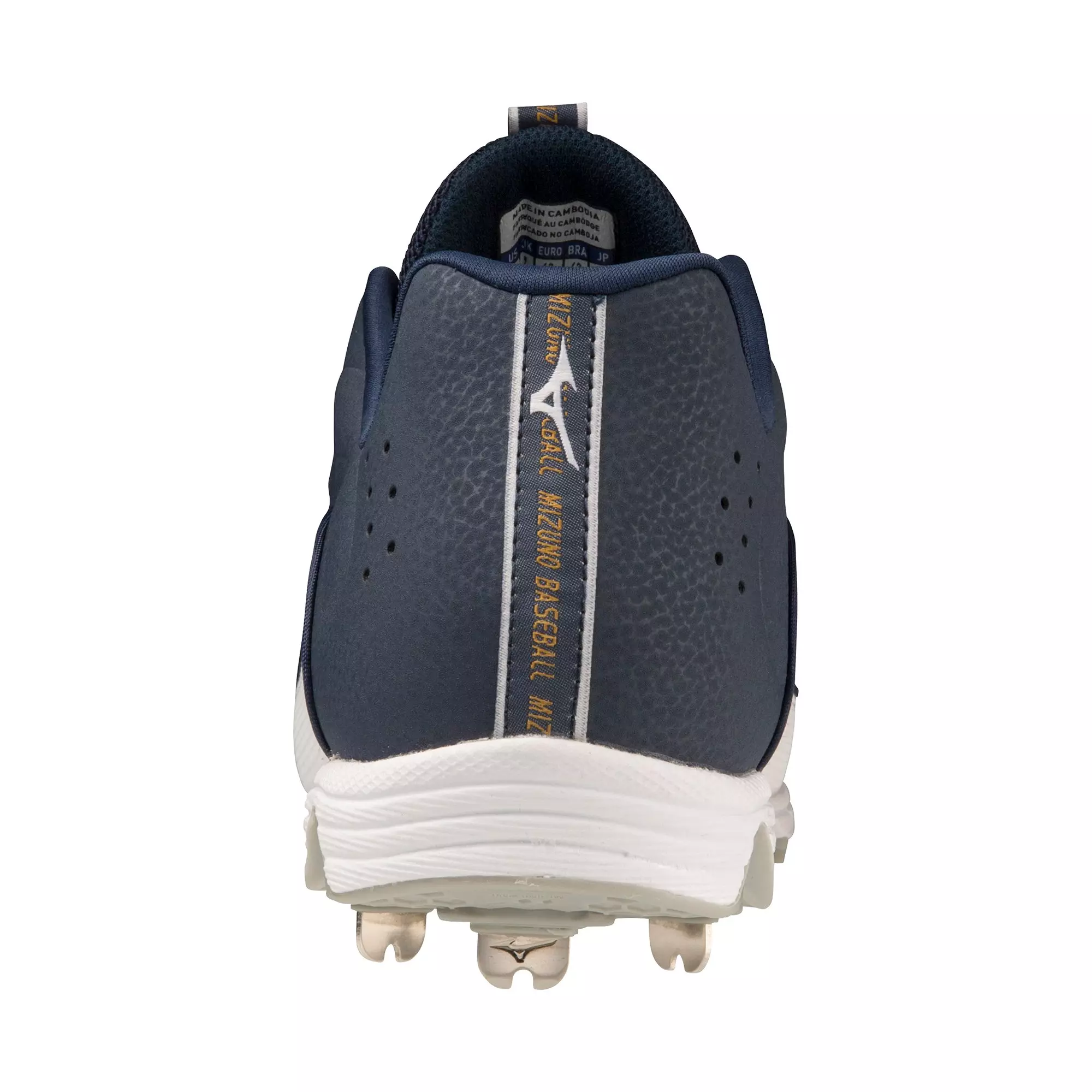 Mizuno 9-Spike Ambition 3 "Navy/White" Men's Baseball Cleat - NAVY/WHITE