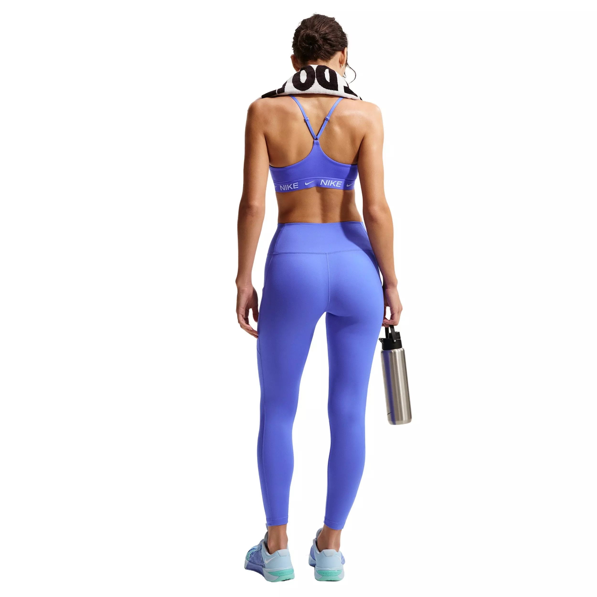 Nike Women's One High-Waisted 7/8 Leggings with Pockets - Sapphire - SAPPHIRE
