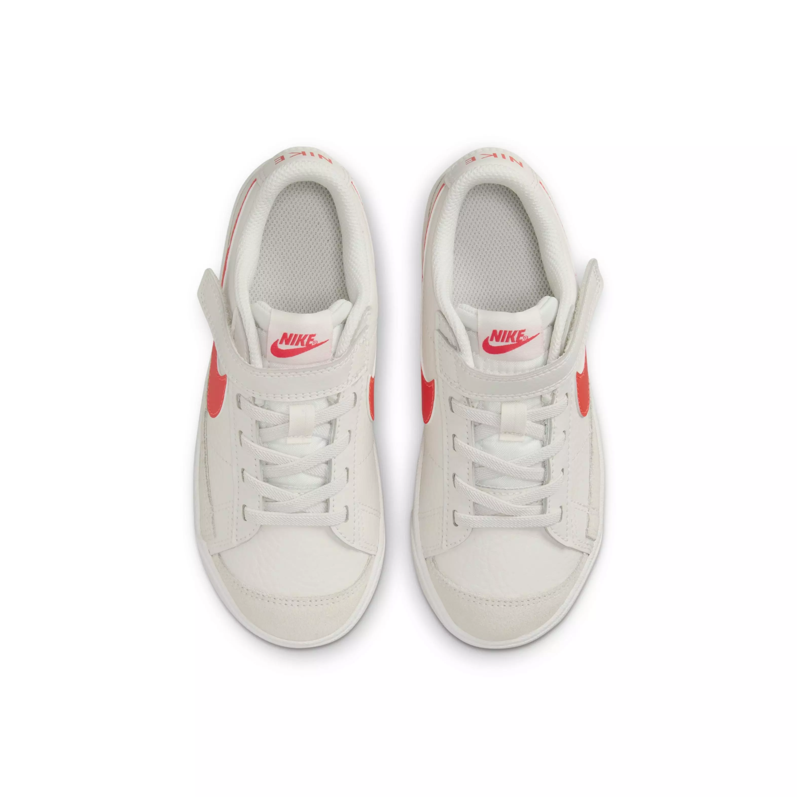 Nike Blazer Low '77 "Phantom/Summit White/Bright Crimson" Preschool Boys' Shoe - PHANTOM/WHITE/CRIMSON