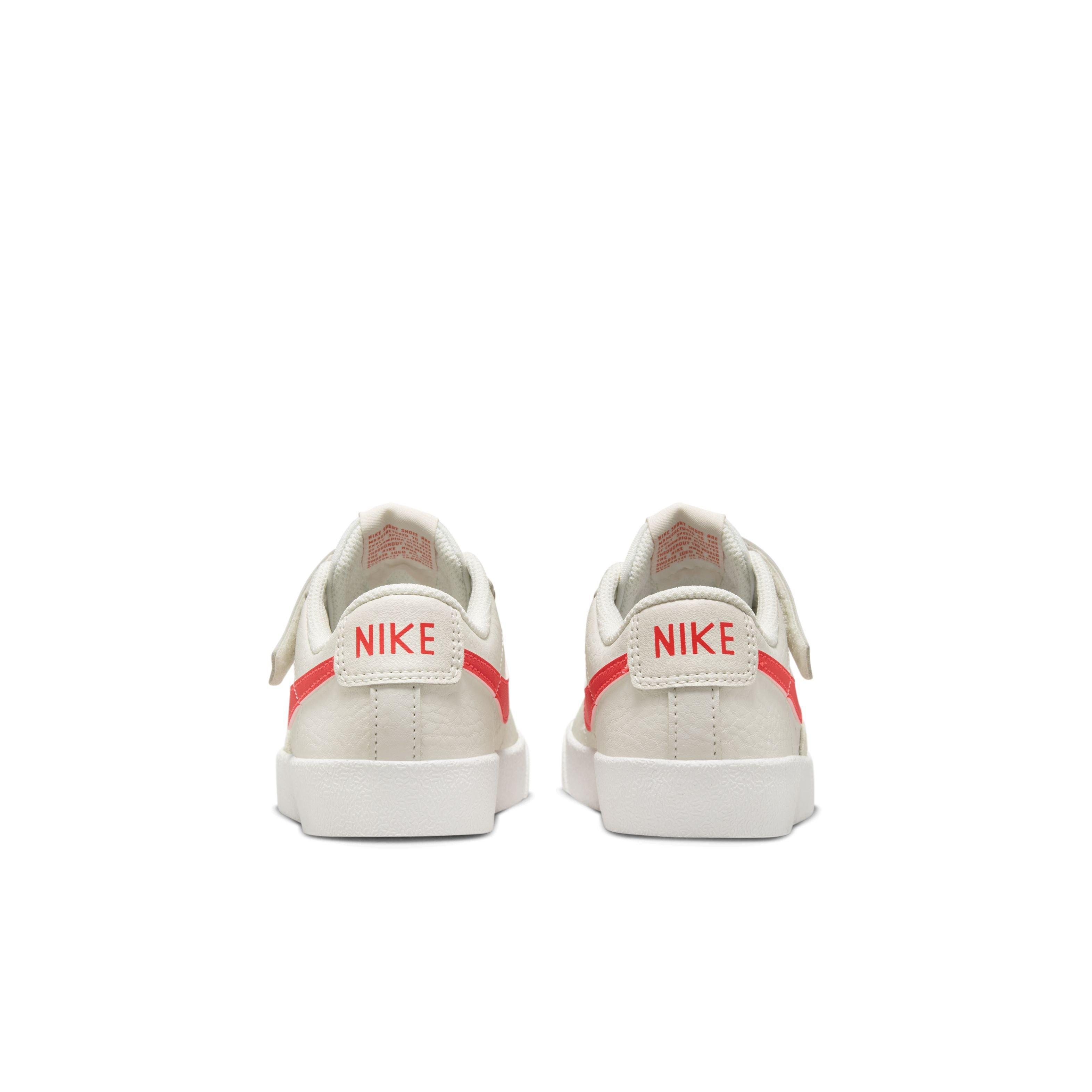 Nike Blazer Low '77 "Phantom/Summit White/Bright Crimson" Preschool Boys' Shoe - PHANTOM/WHITE/CRIMSON Thumbnail View 5
