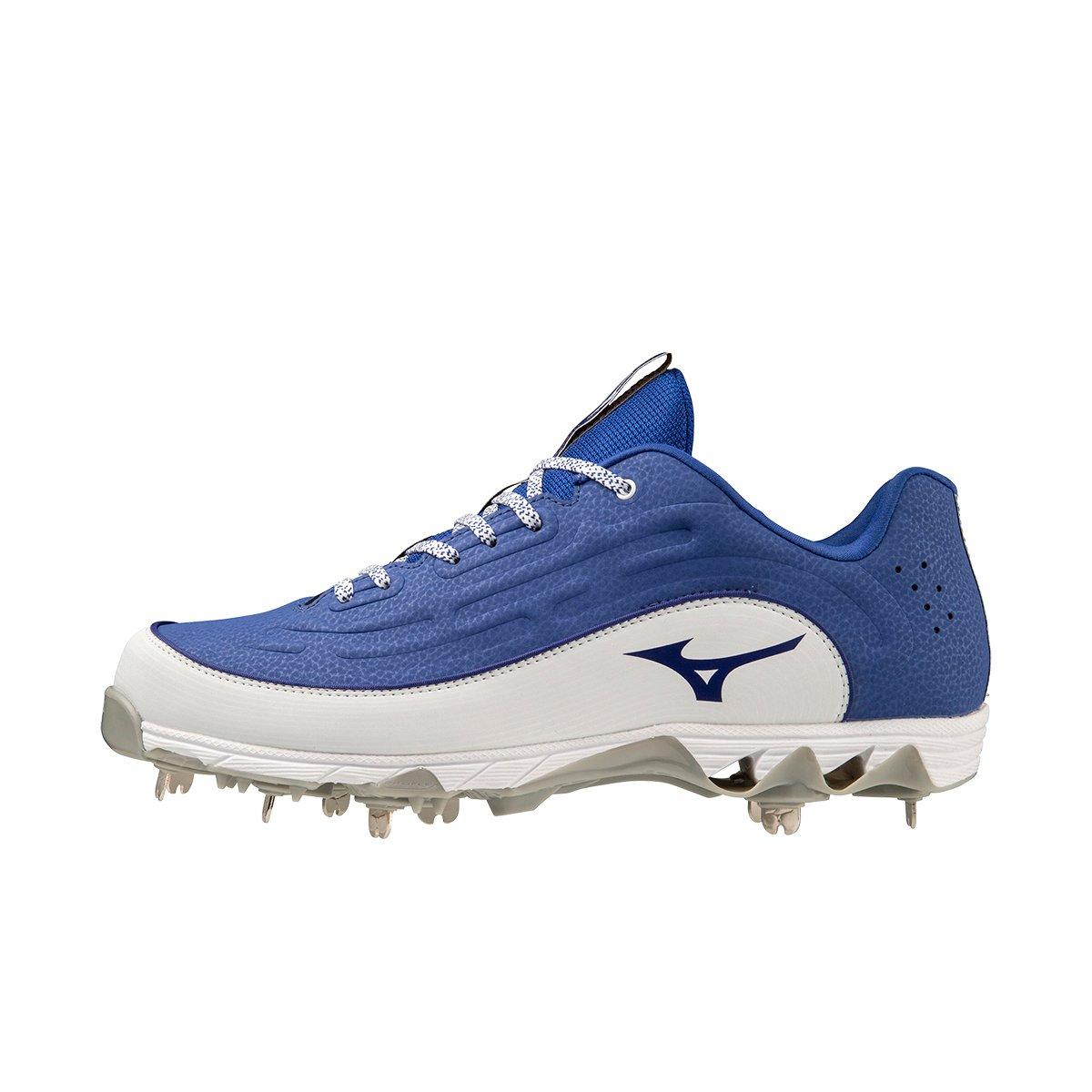 Mizuno 9-Spike Ambition 3 "Royal/White" Men's Baseball Cleat - ROYAL/WHITE Thumbnail View 2