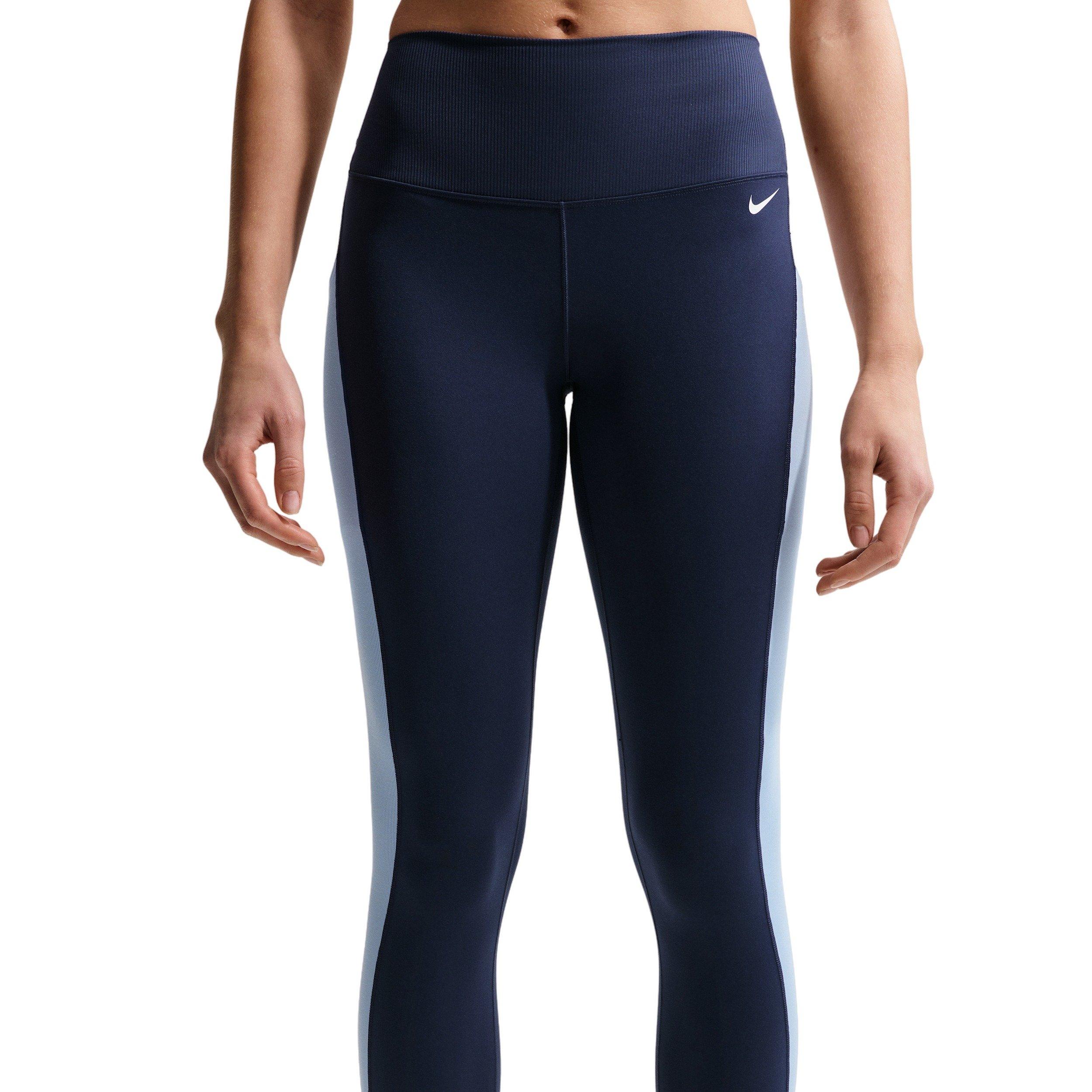Nike Women's One High-Waisted 7/8 Leggings - Navy - NAVY Thumbnail View 1