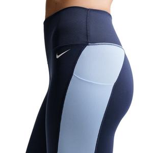 Nike Women's One High-Waisted 7/8 Leggings -Navy