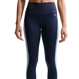 Nike Women's One High-Waisted 7/8 Leggings -Navy