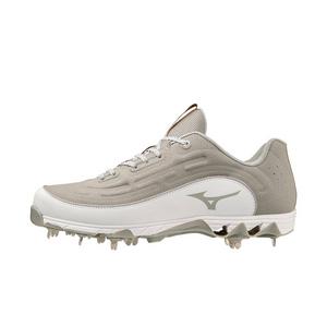 Mizuno 9-Spike Ambition 3 "Grey/White" Men's Baseball Cleat