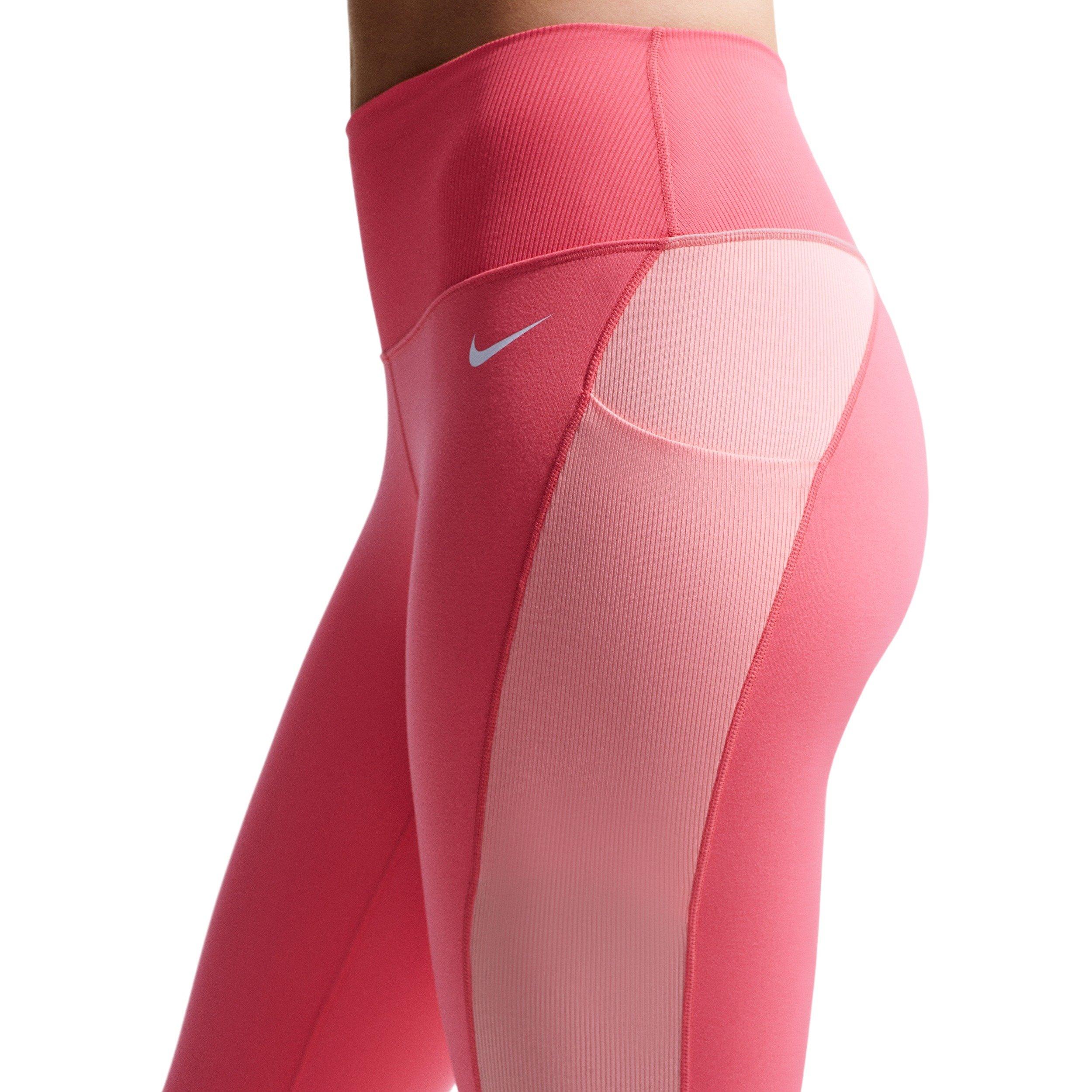 Nike Women's One High-Waisted 7/8 Leggings - Coral - CORAL Thumbnail View 2