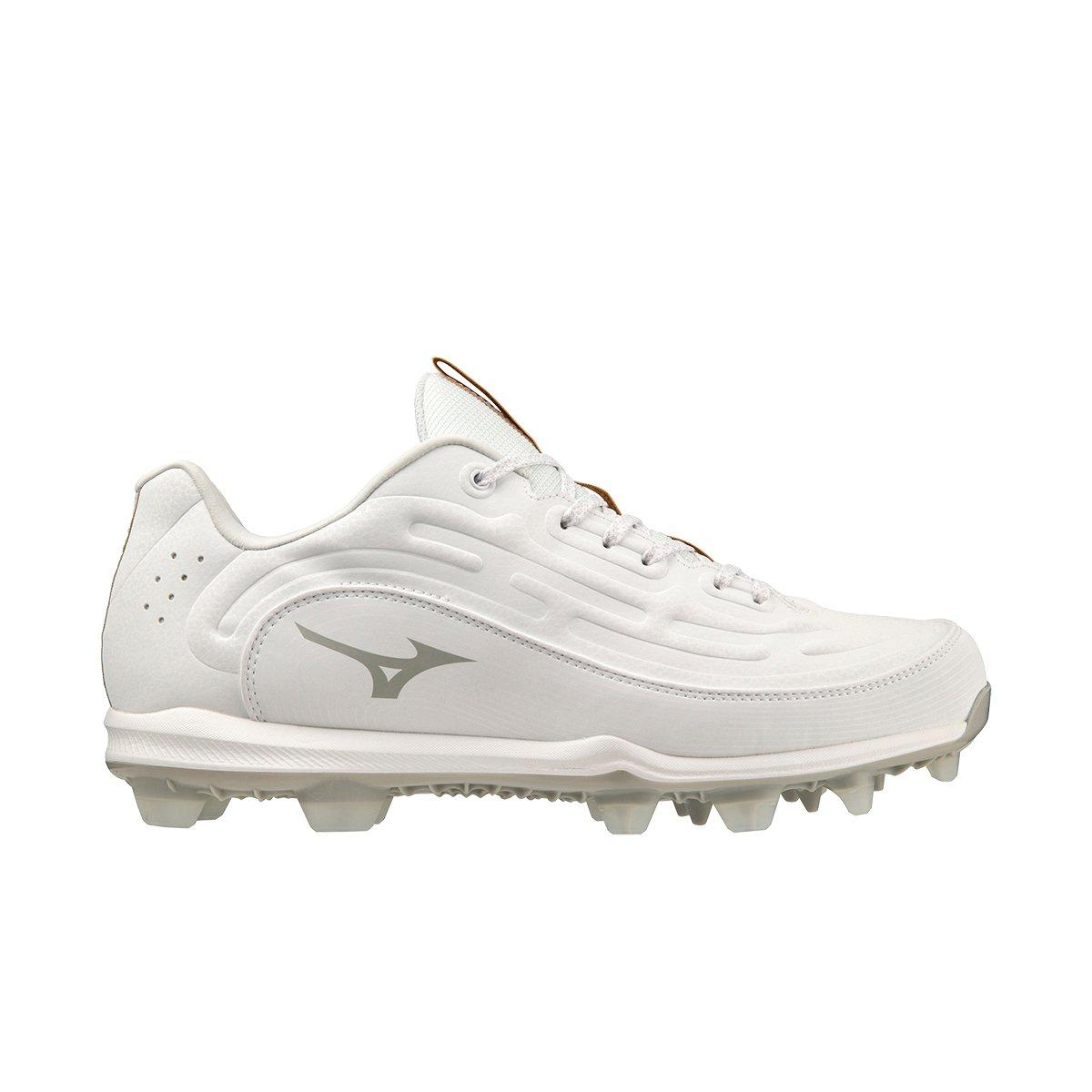 Mizuno Ambition 3 TPU "White" Men's Baseball Cleat - WHITE Thumbnail View 1