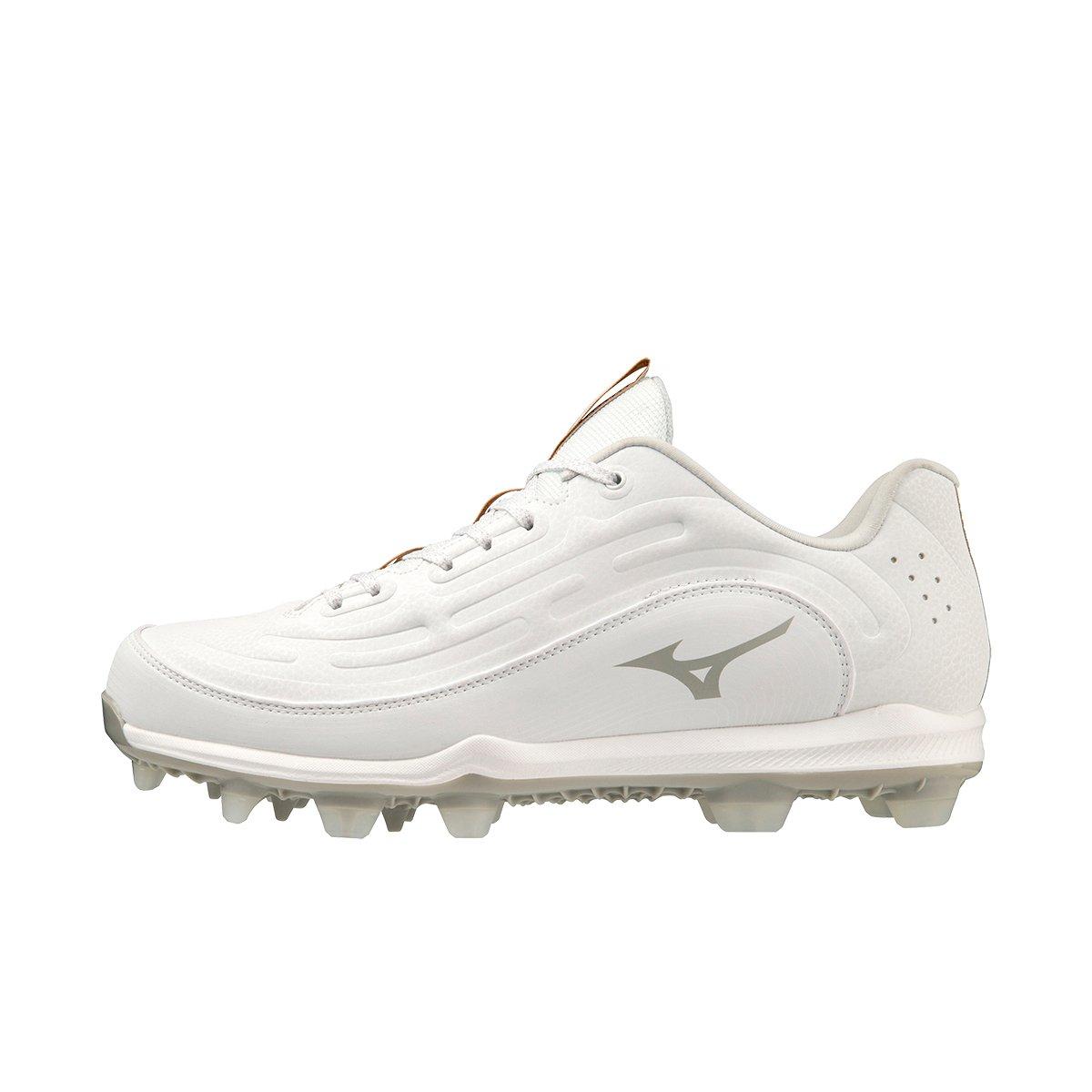 Mizuno Ambition 3 TPU "White" Men's Baseball Cleat - WHITE Thumbnail View 2
