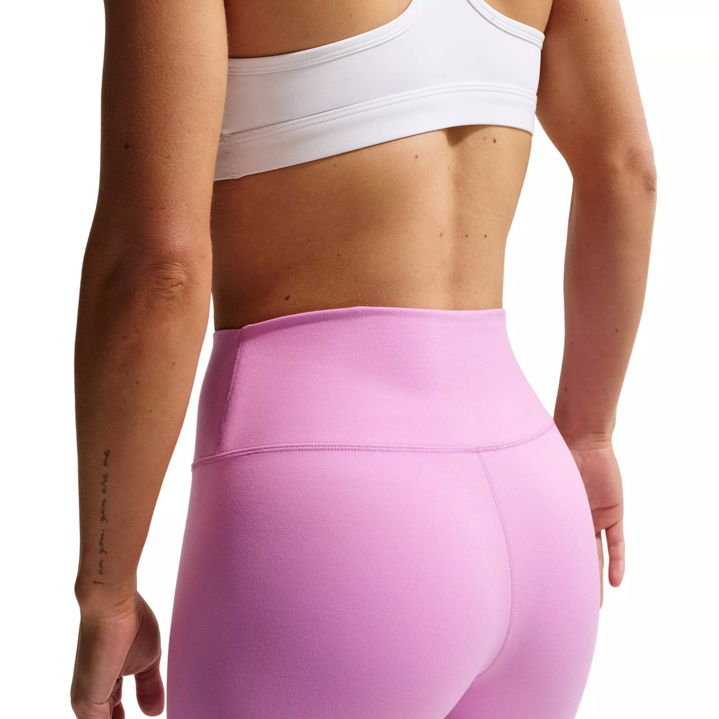 Nike Women's One High-Waisted Crop Leggings - Lt Magenta - LT MAGENTA