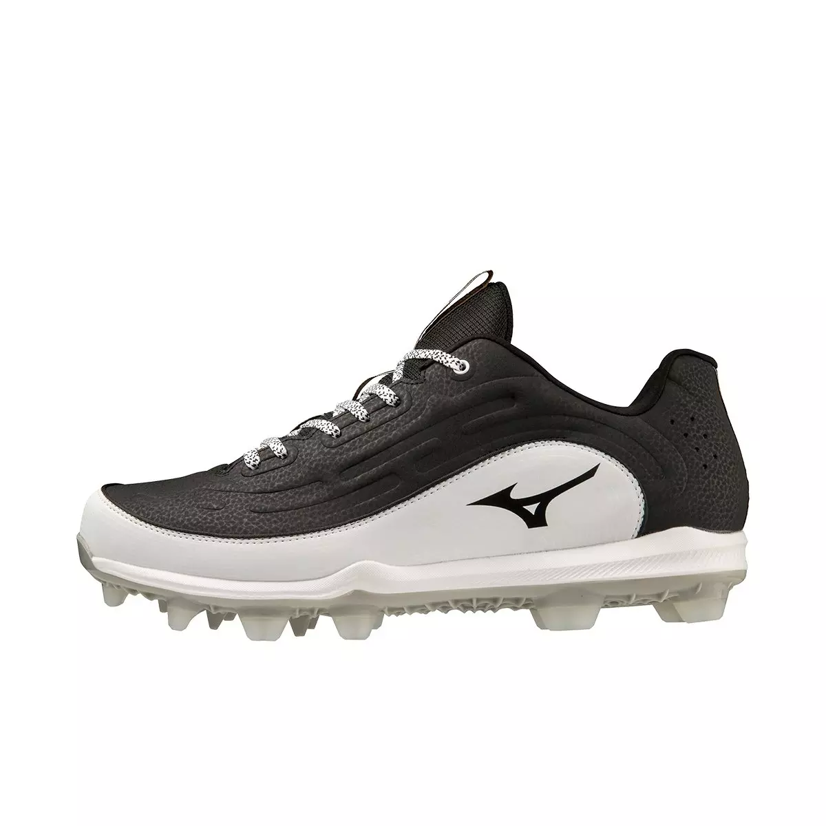 Mizuno Ambition 3 TPU "Black/White" Men's Baseball Cleat - BLACK/WHITE