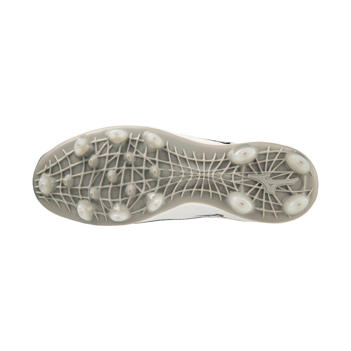 Mizuno Ambition 3 TPU "Black/White" Men's Baseball Cleat - BLACK/WHITE Thumbnail View 4