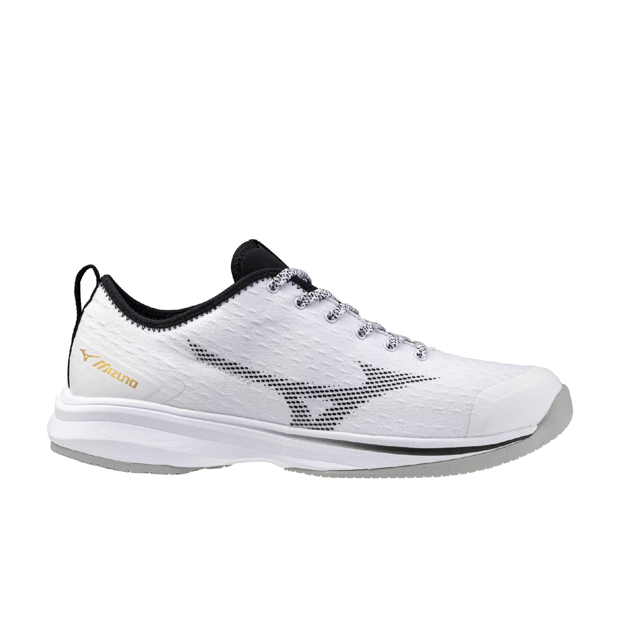 Mizuno Dominant 4 Low Turf "White/Black" Men's Baseball Shoe - WHITE/BLACK Thumbnail View 1