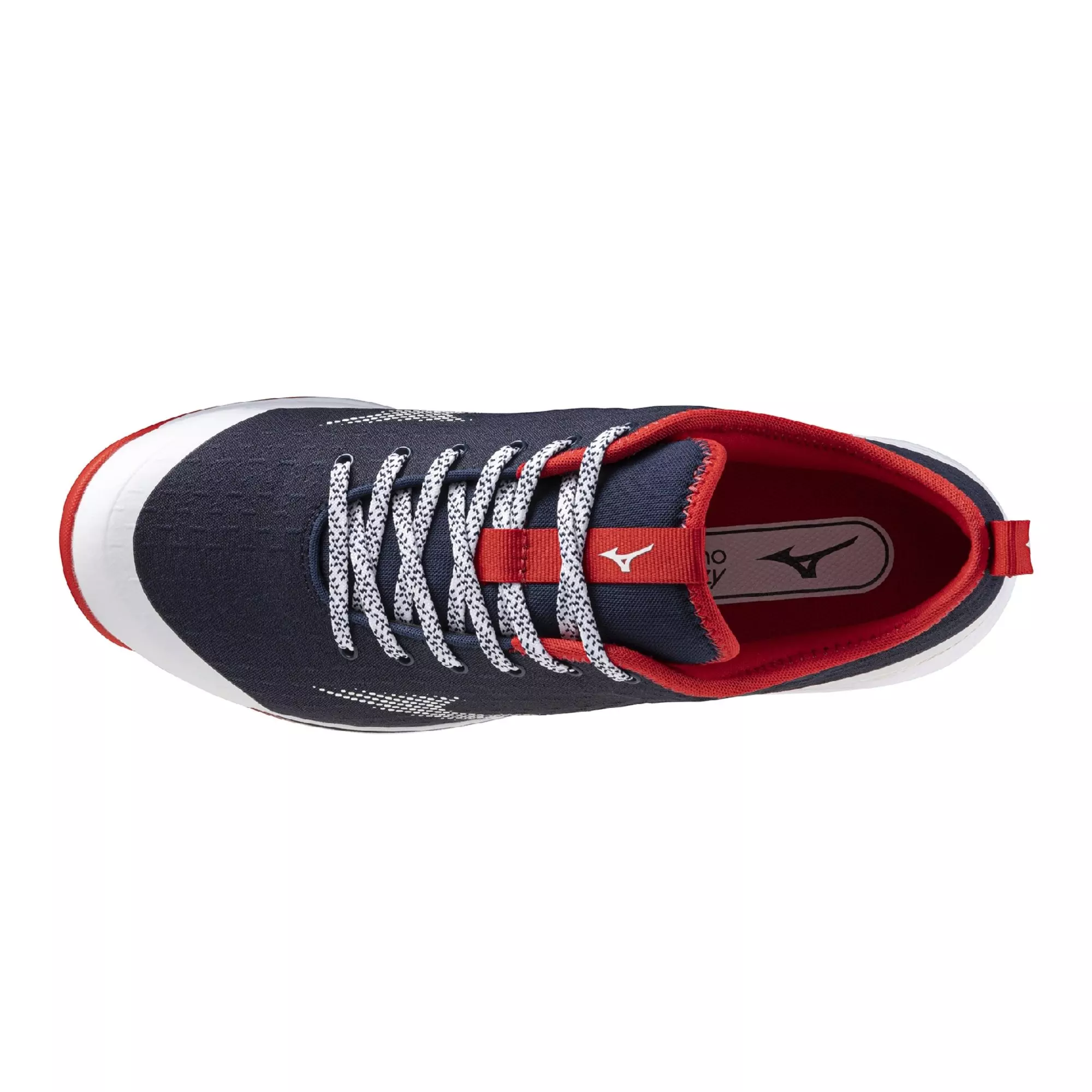 Mizuno Dominant 4 Low Turf "Navy/Red" Men's Baseball Shoe - NAVY/RED