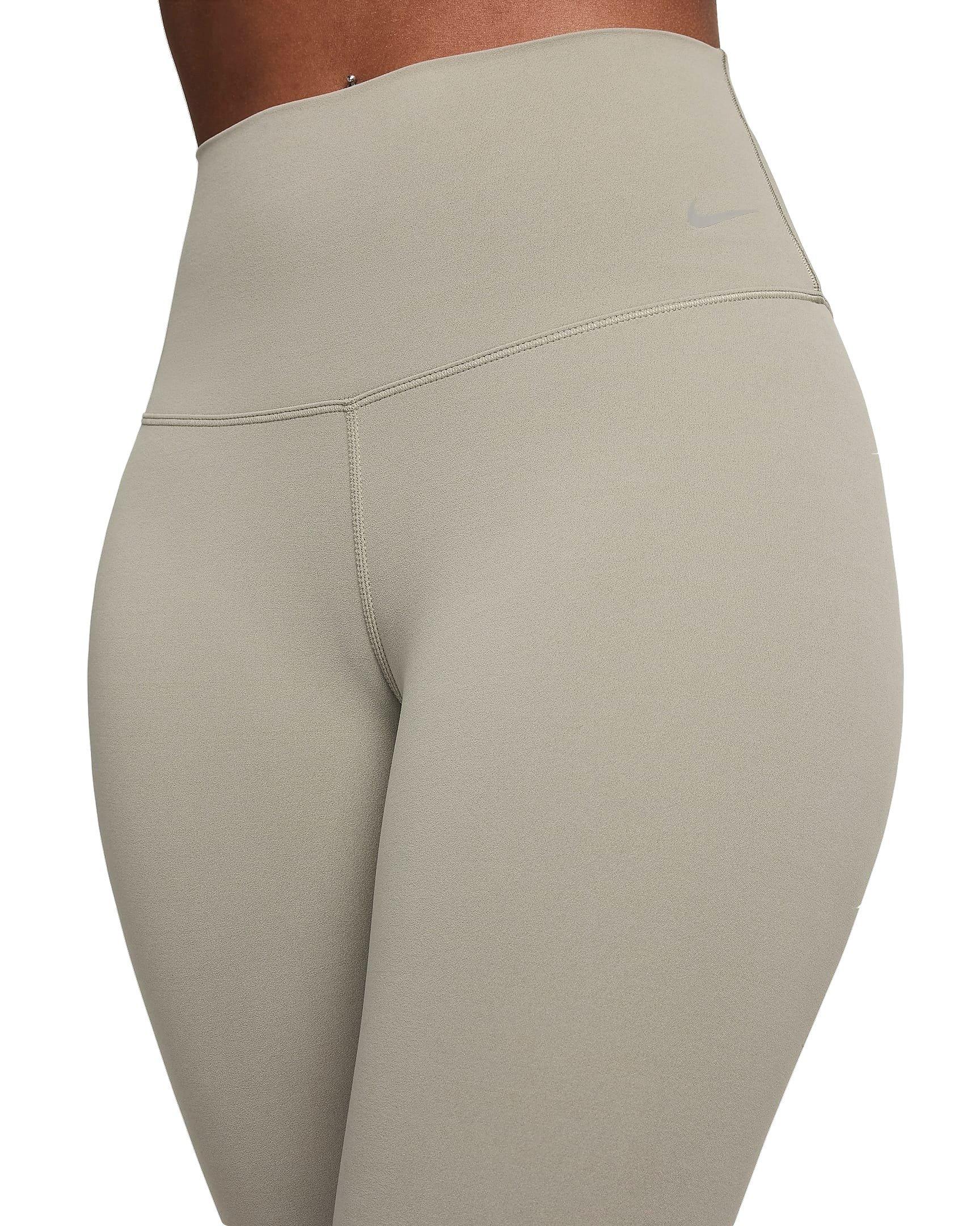 Nike Women's Zenvy Gentle-Support High-Waisted Full-Length Leggings - GREEN Thumbnail View 3