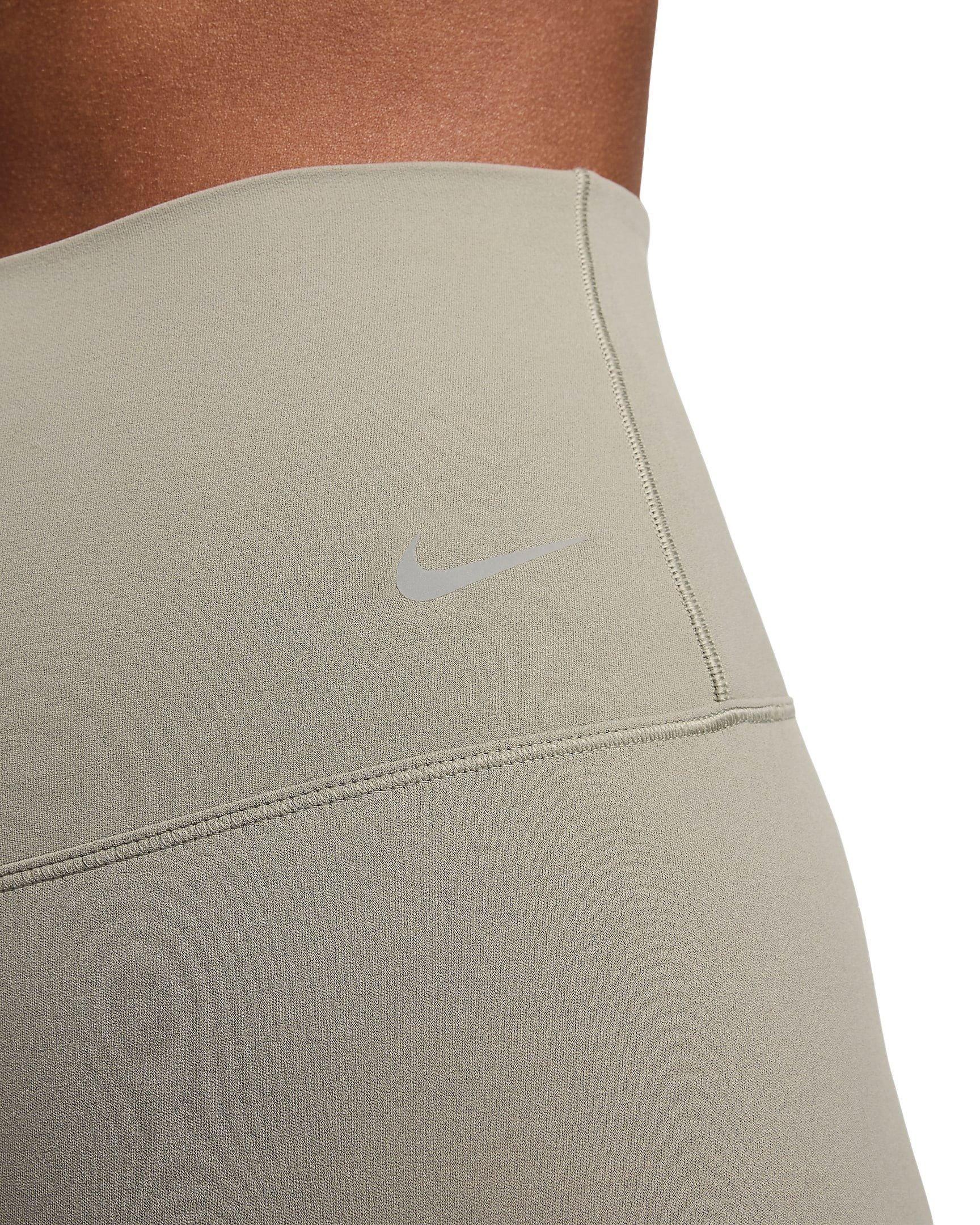 Nike Women's Zenvy Gentle-Support High-Waisted Full-Length Leggings - GREEN Thumbnail View 4