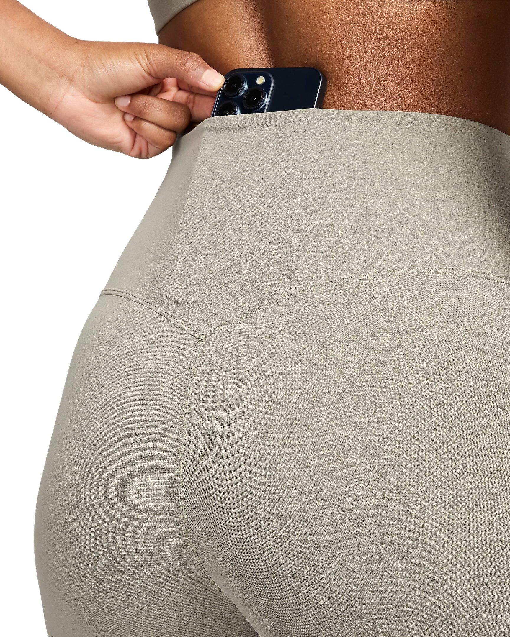 Nike Women's Zenvy Gentle-Support High-Waisted Full-Length Leggings - GREEN Thumbnail View 6