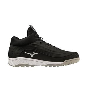 Mizuno Ambition 3 BB Mid AS "Black/White" Men's Baseball Shoe