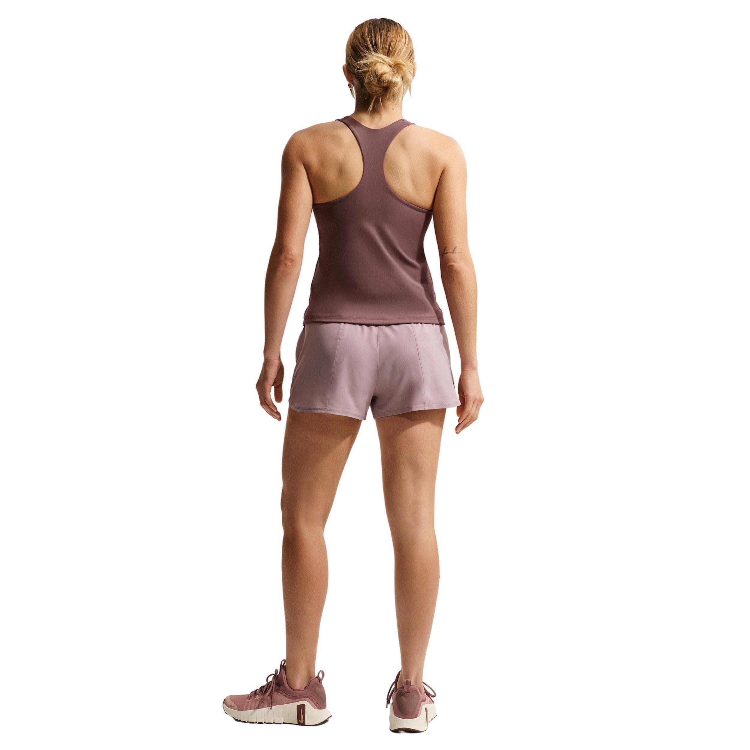 Nike Women's Swoosh Medium-Support Padded Sports Bra Tank - Tattoo Purple - TATTOO PURPLE Thumbnail View 5