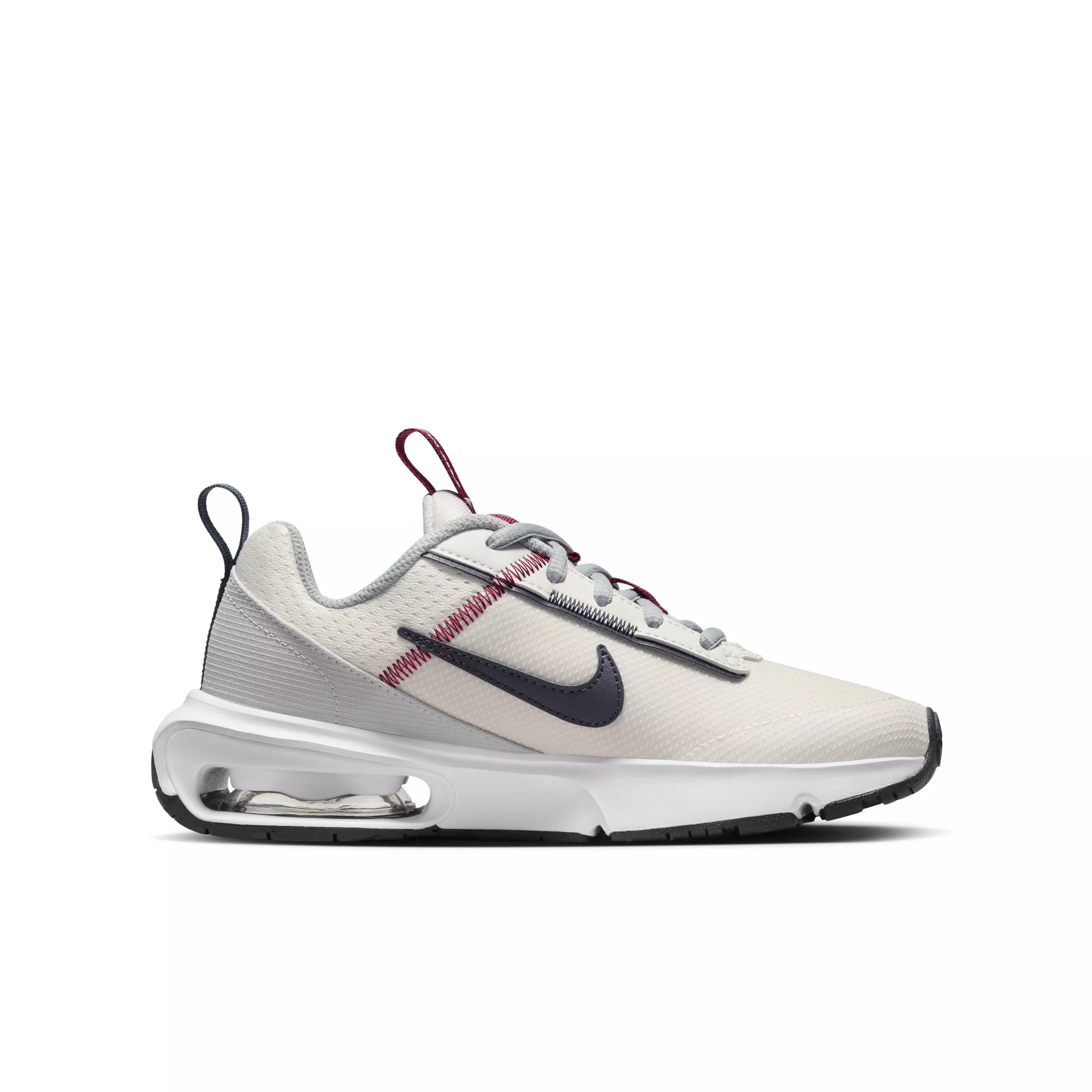 Nike Air Max INTRLK Lite "Phantom/Light Smoke Grey/Team Red/Dark Obsidian" Grade School Boys' Shoe - PHANTOM/LT GREY/RED/DK OBSIDIAN