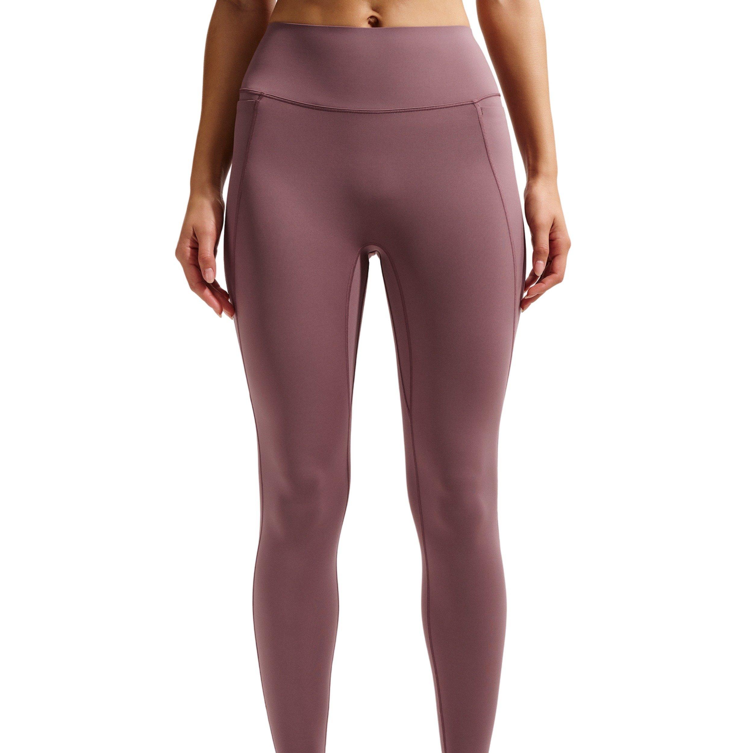 Nike Women's Universa High-Waisted 7/8 leggings with No Front Seam - Tattoo Purple - TATTOO PURPLE Thumbnail View 1
