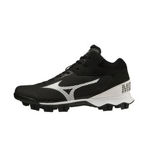 Mizuno Wave LightRevo TPU Mid "Black/White" Men's Baseball Cleat