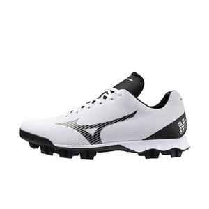 Mizuno Wave LightRevo TPU "White/Black" Men's Baseball Cleat