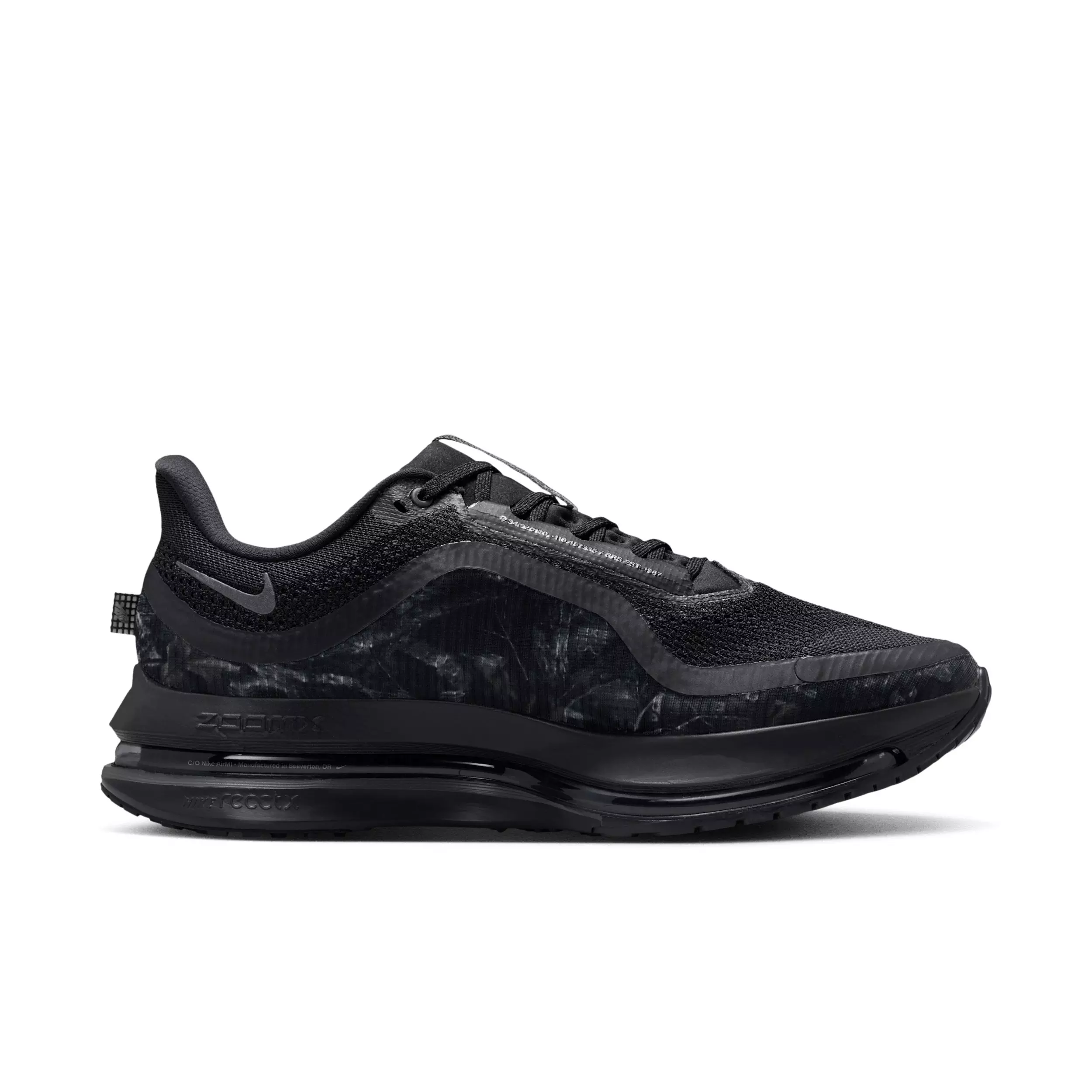 Nike Pegasus Premium Realtree "Off Noir/Black/Iron Grey/Metallic Dark Grey" Men's Running Shoe - OFF NOIR/BLACK/GREY/DK GREY