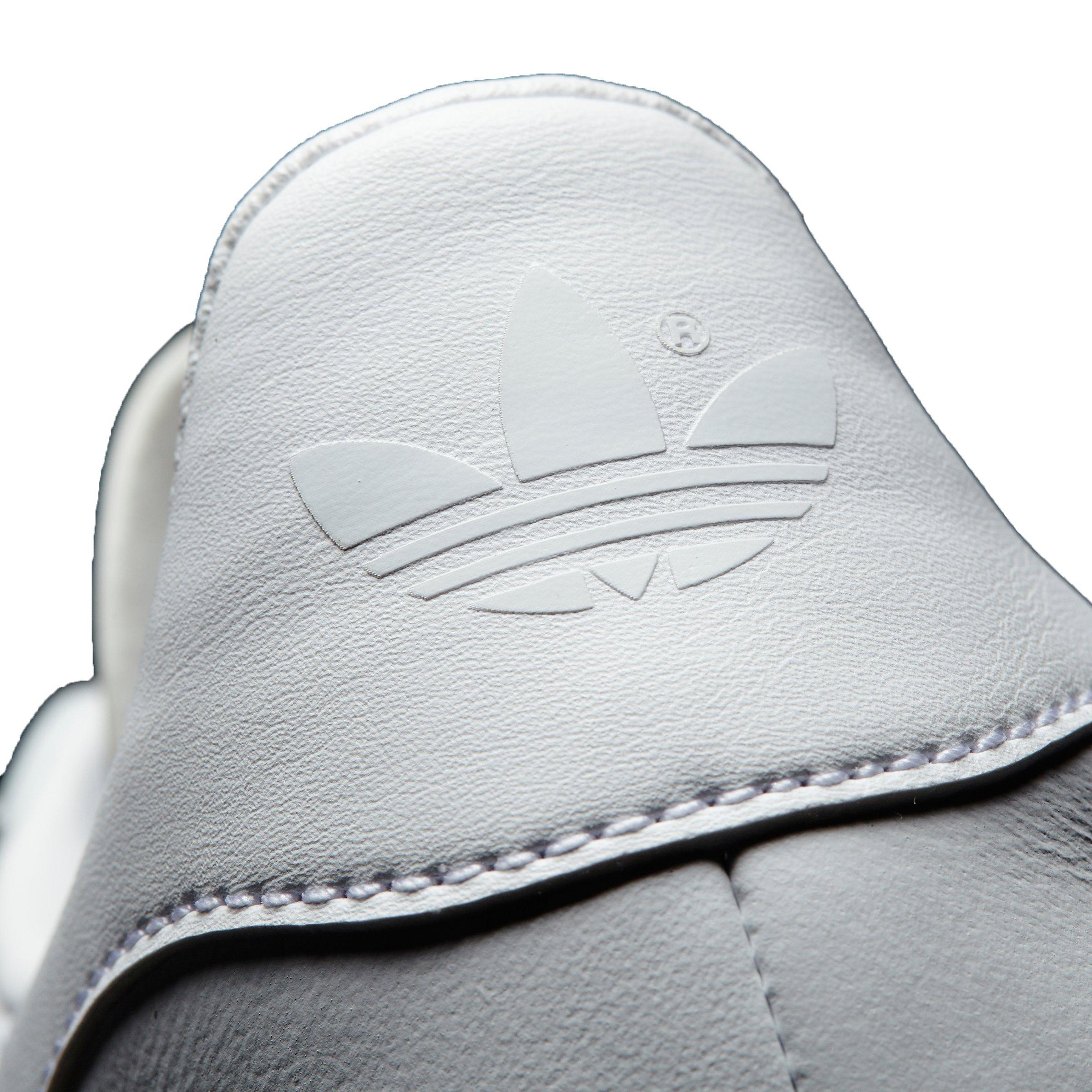 adidas Originals Gazelle "Ftwr White/Ftwr White/Gold Metallic" Men's Shoe - WHITE/WHITE/GOLD Thumbnail View 7