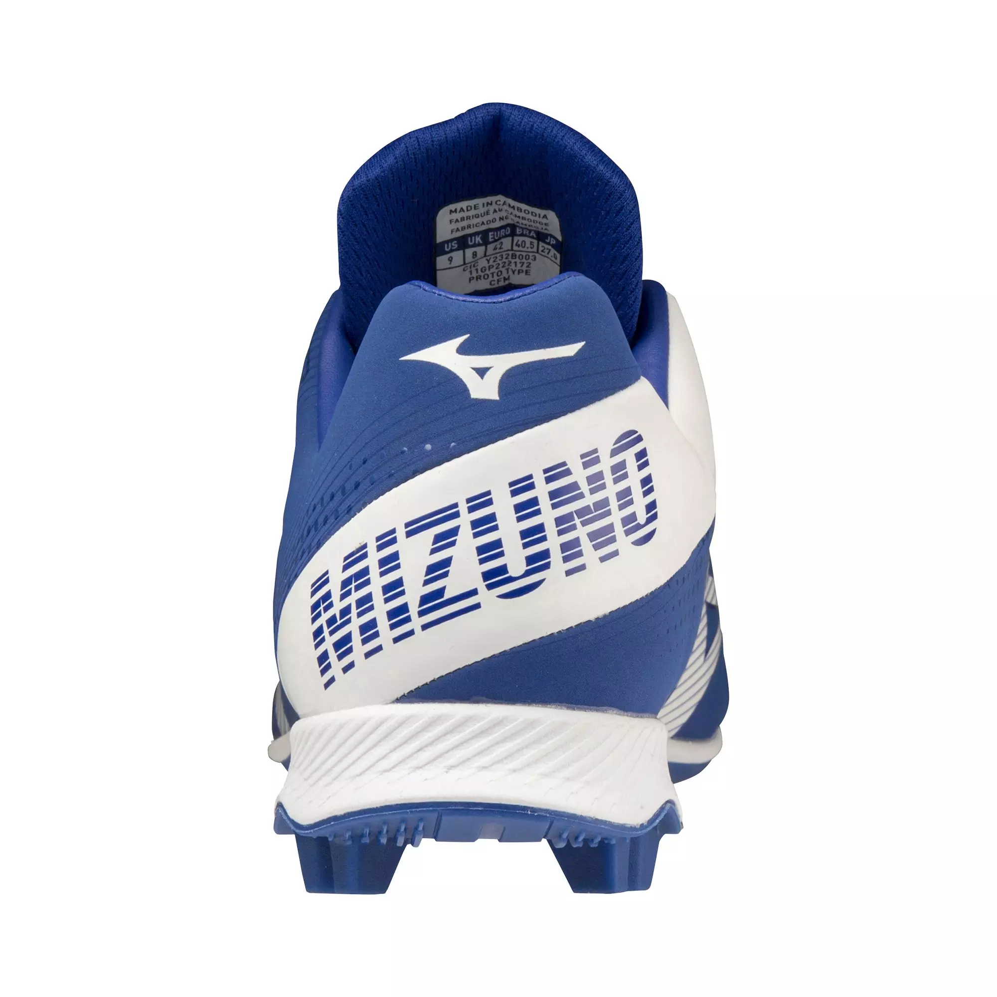 Mizuno Wave LightRevo TPU "Royal/White" Men's Baseball Cleat - ROYAL/WHITE