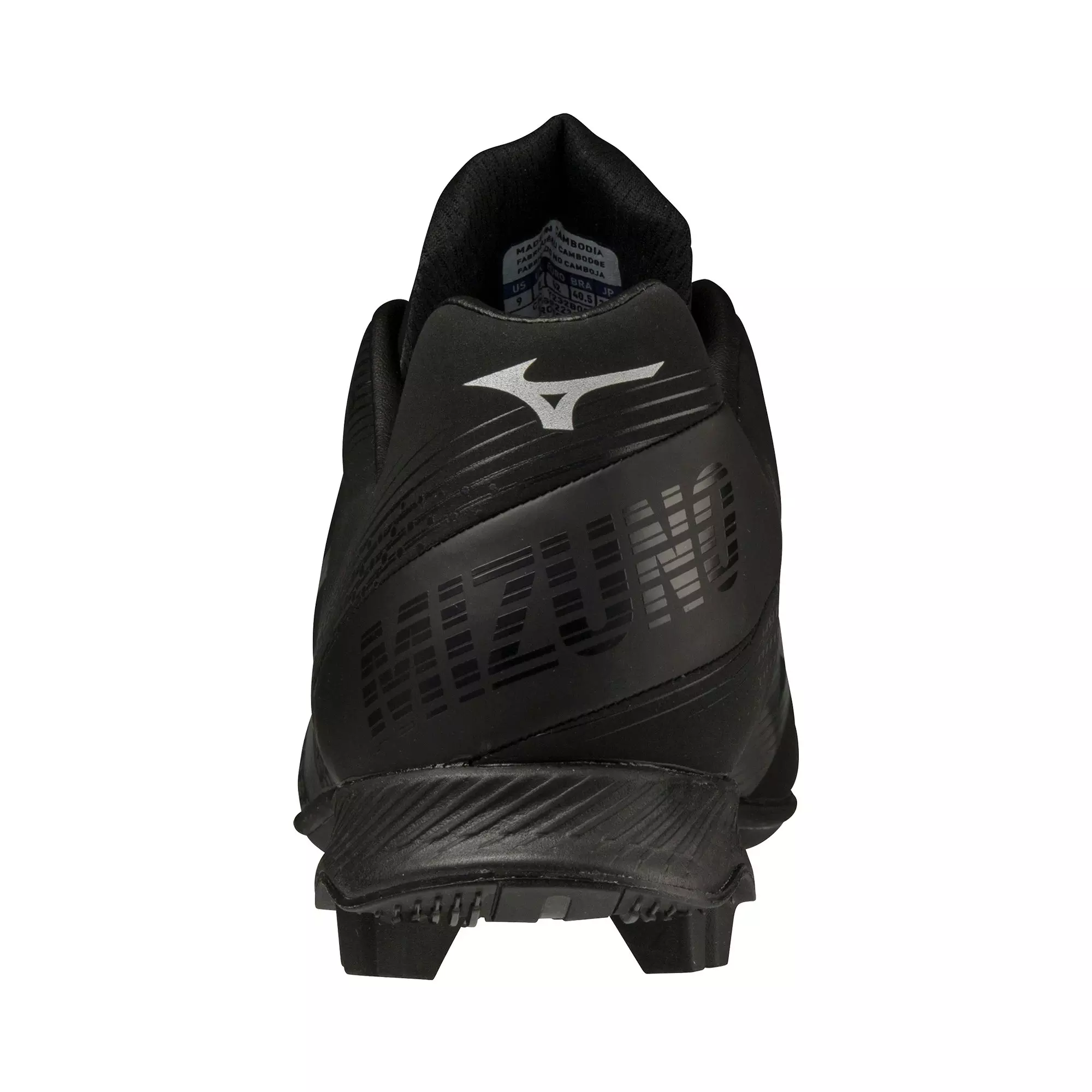 Mizuno Wave LightRevo TPU "Black" Men's Baseball Cleat - BLACK