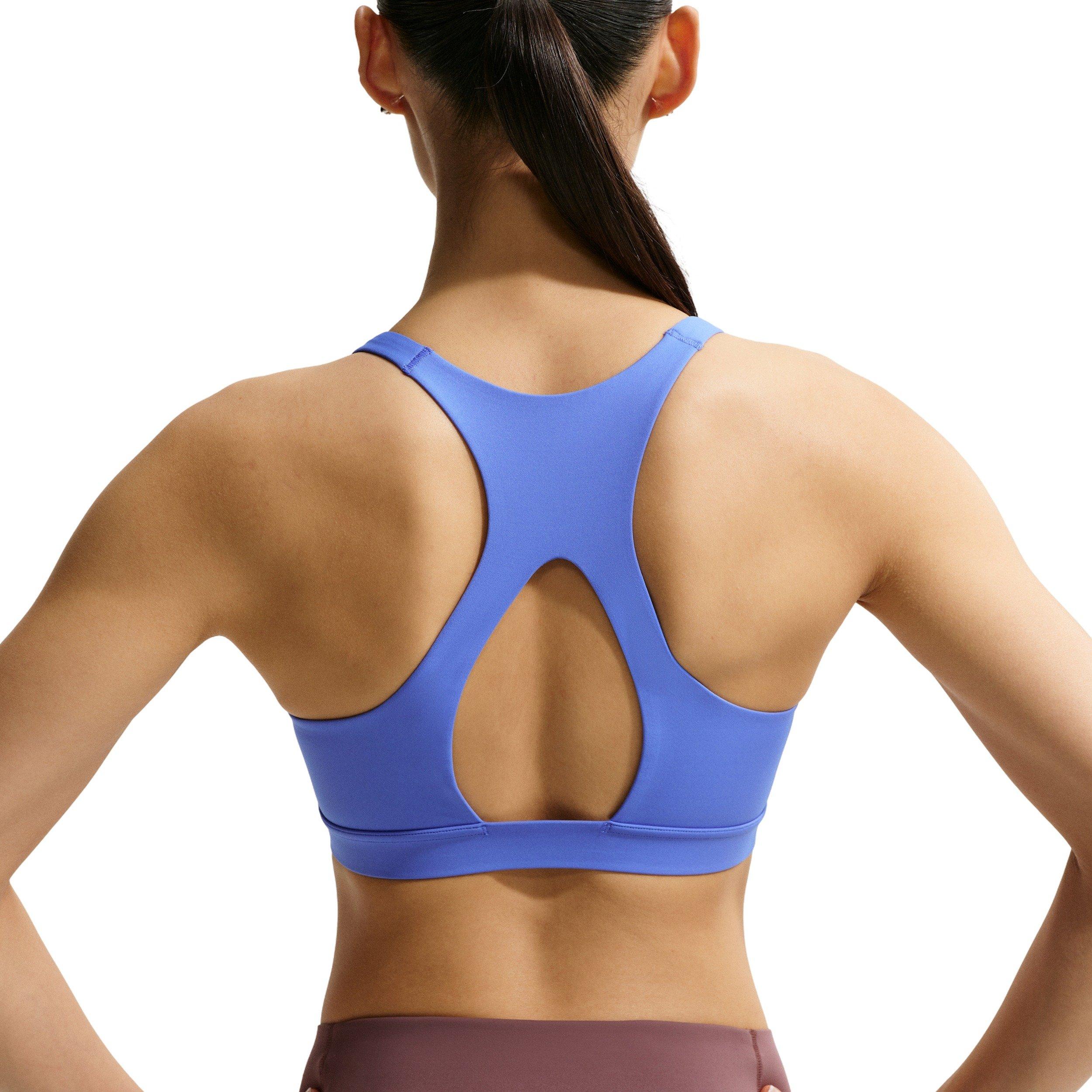 Nike Women's Universa Medium-Support Padded Sports Bra - Sapphire - SAPPHIRE Thumbnail View 2