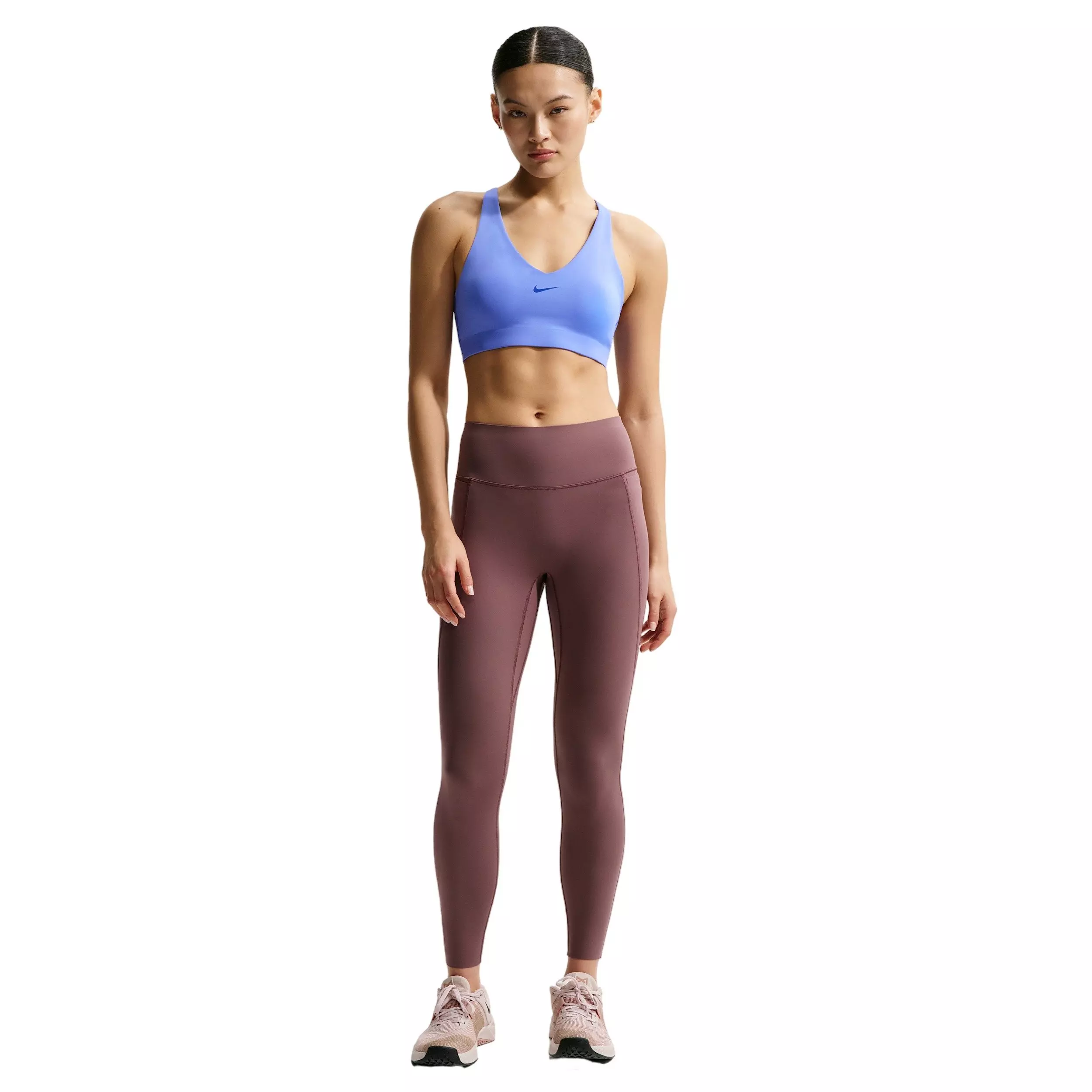 Nike Women's Universa Medium-Support Padded Sports Bra - Sapphire - SAPPHIRE