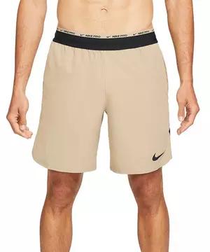 Men's Pro Dri-FIT Beige Shorts - | City Gear