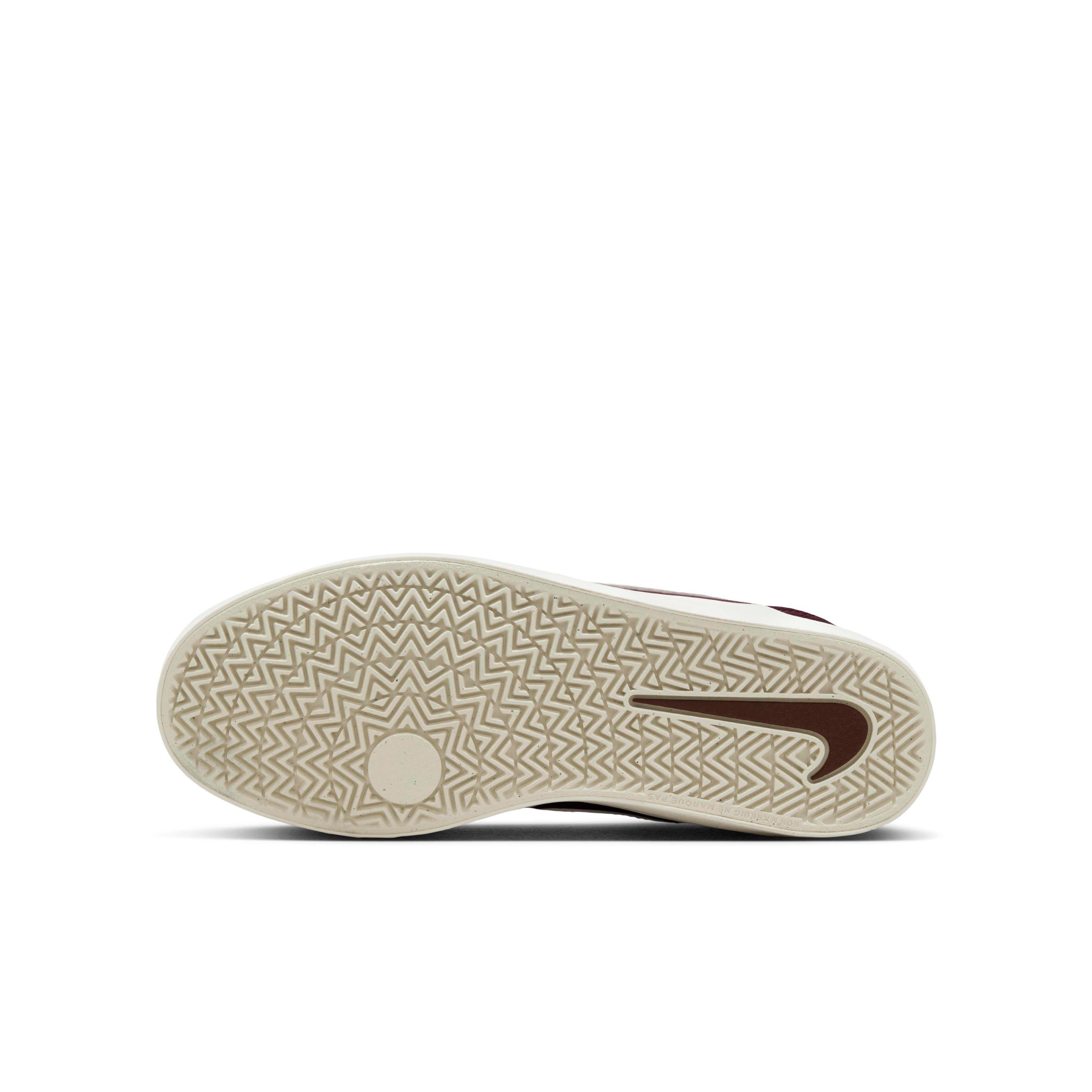 Nike SB Check Canvas Grade School Boys' "Burgundy Crush/Sail" Skateboarding Shoe