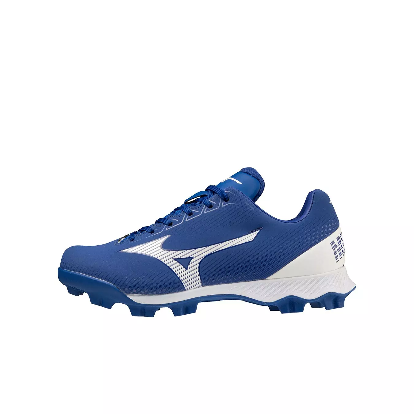 Mizuno Wave LightRevo TPU "Royal/White" Grade School Boys' Baseball Cleat - ROYAL/WHITE