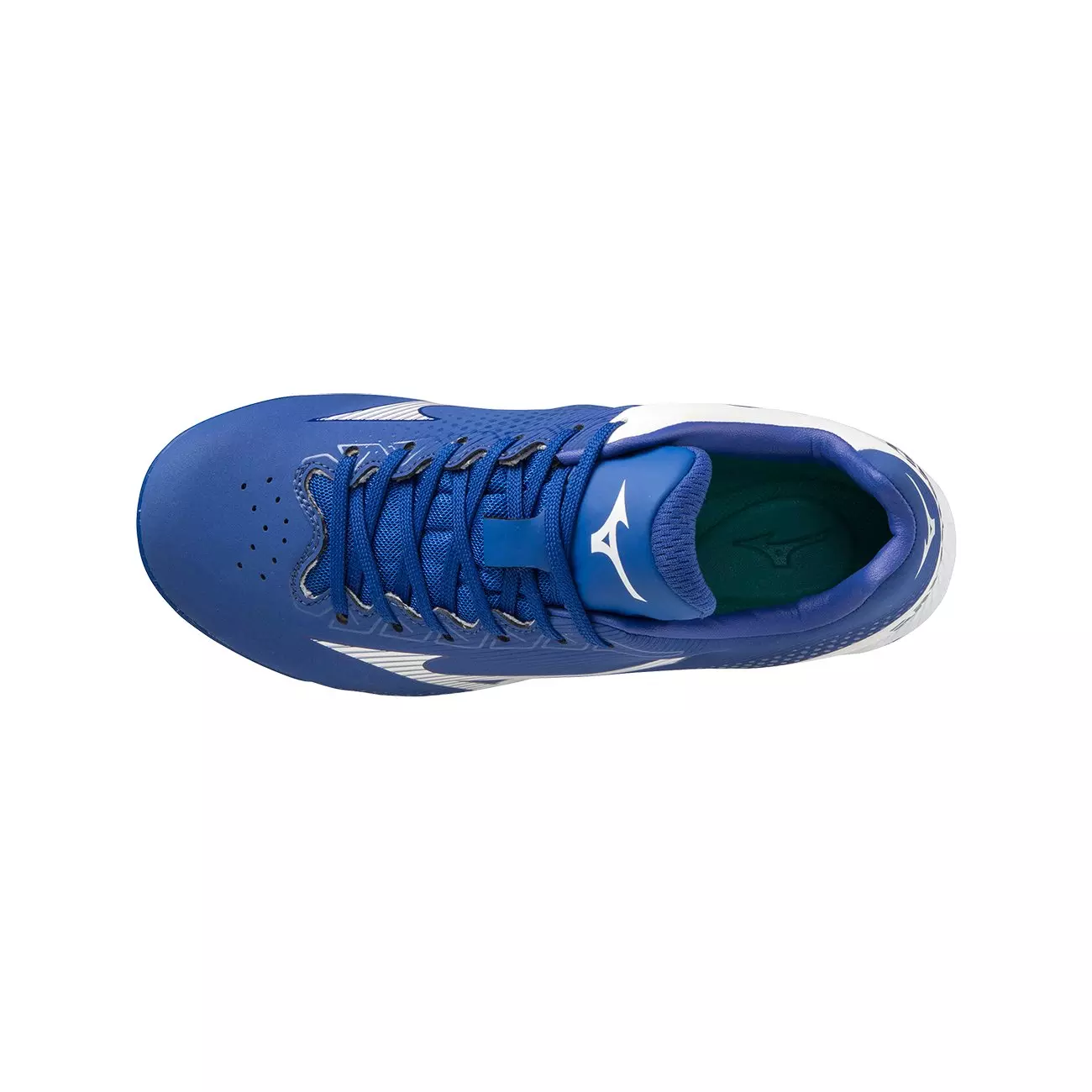 Mizuno Wave LightRevo TPU "Royal/White" Grade School Boys' Baseball Cleat - ROYAL/WHITE